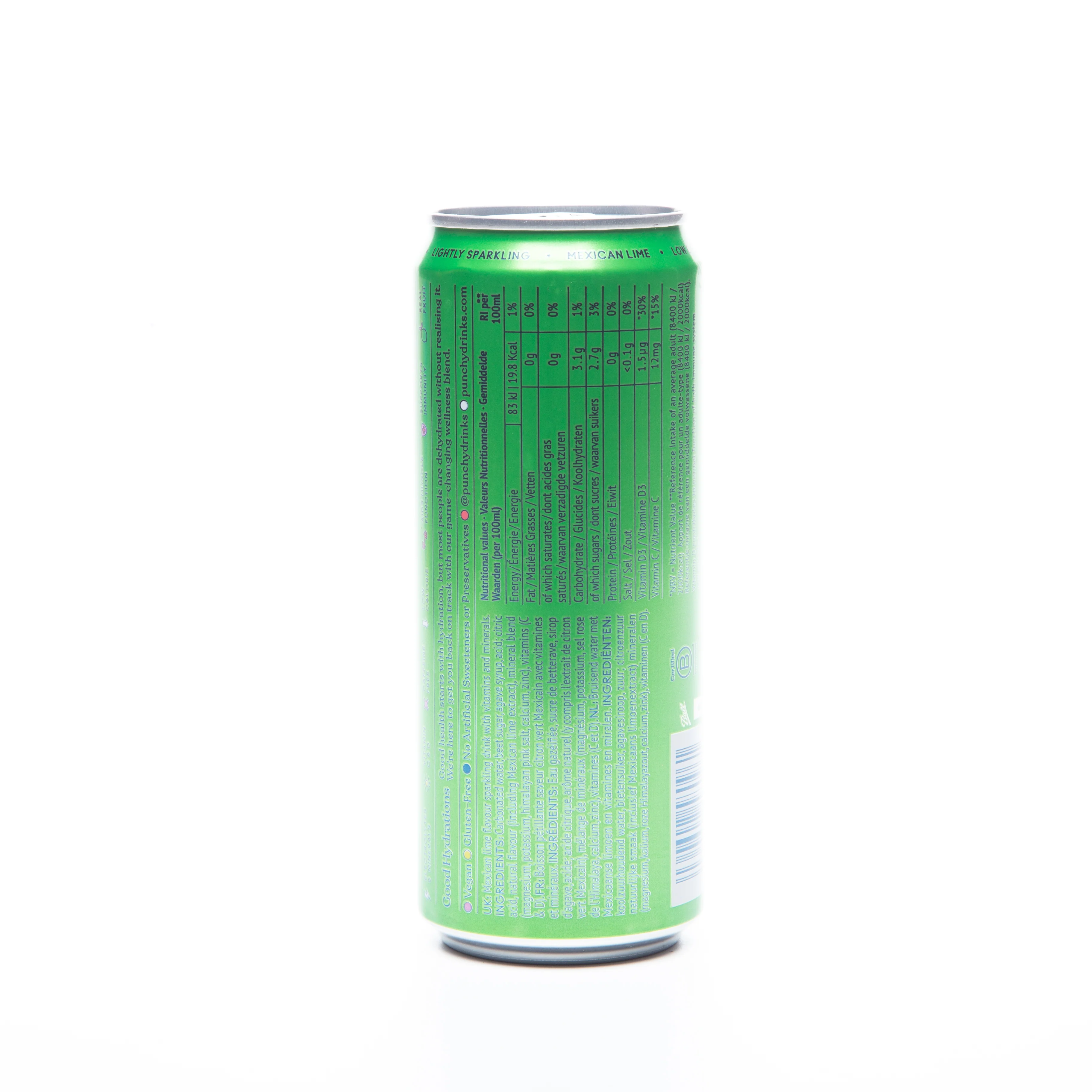 Punchy Mexican Lime Hydration Drink 330ml - Image 3