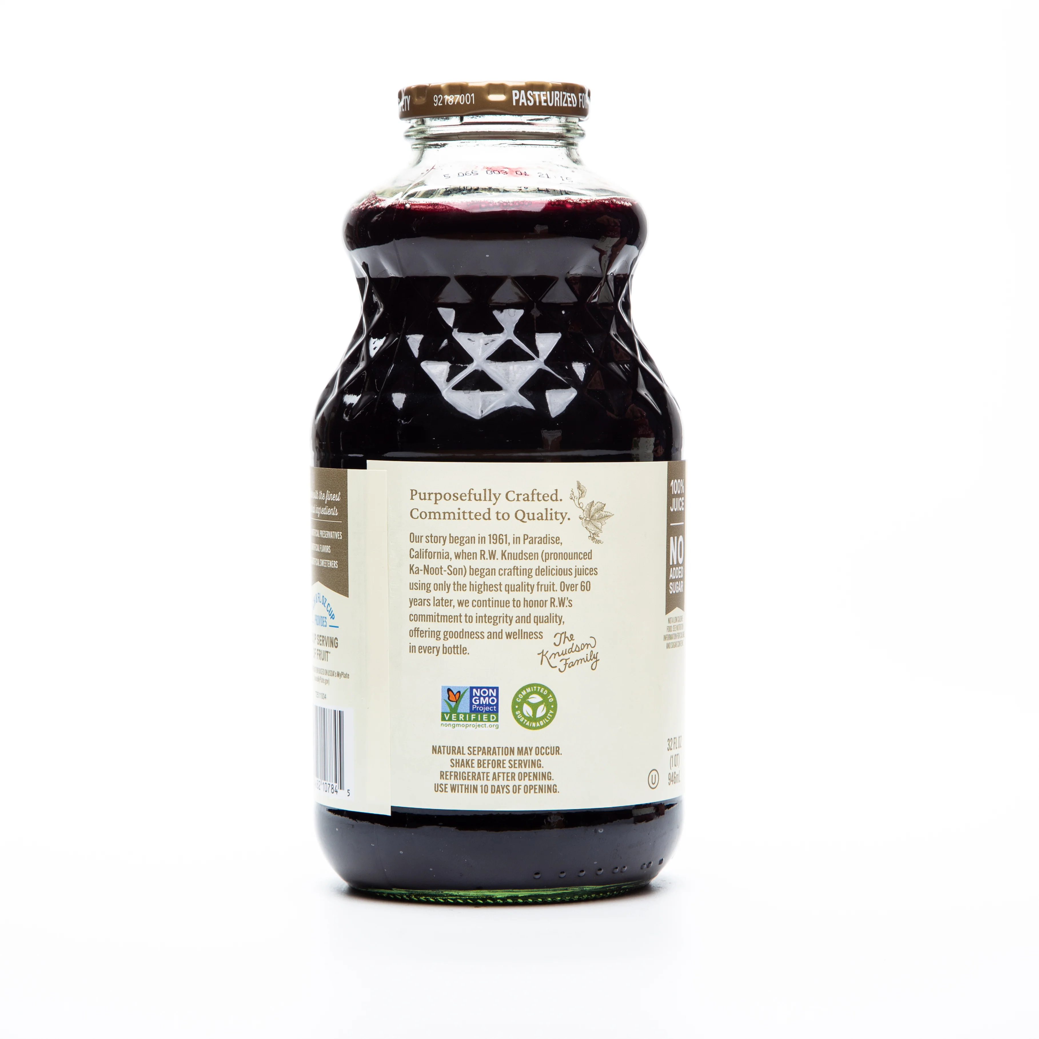 R.W Knudsen Just Blueberry 946ml - Image 2