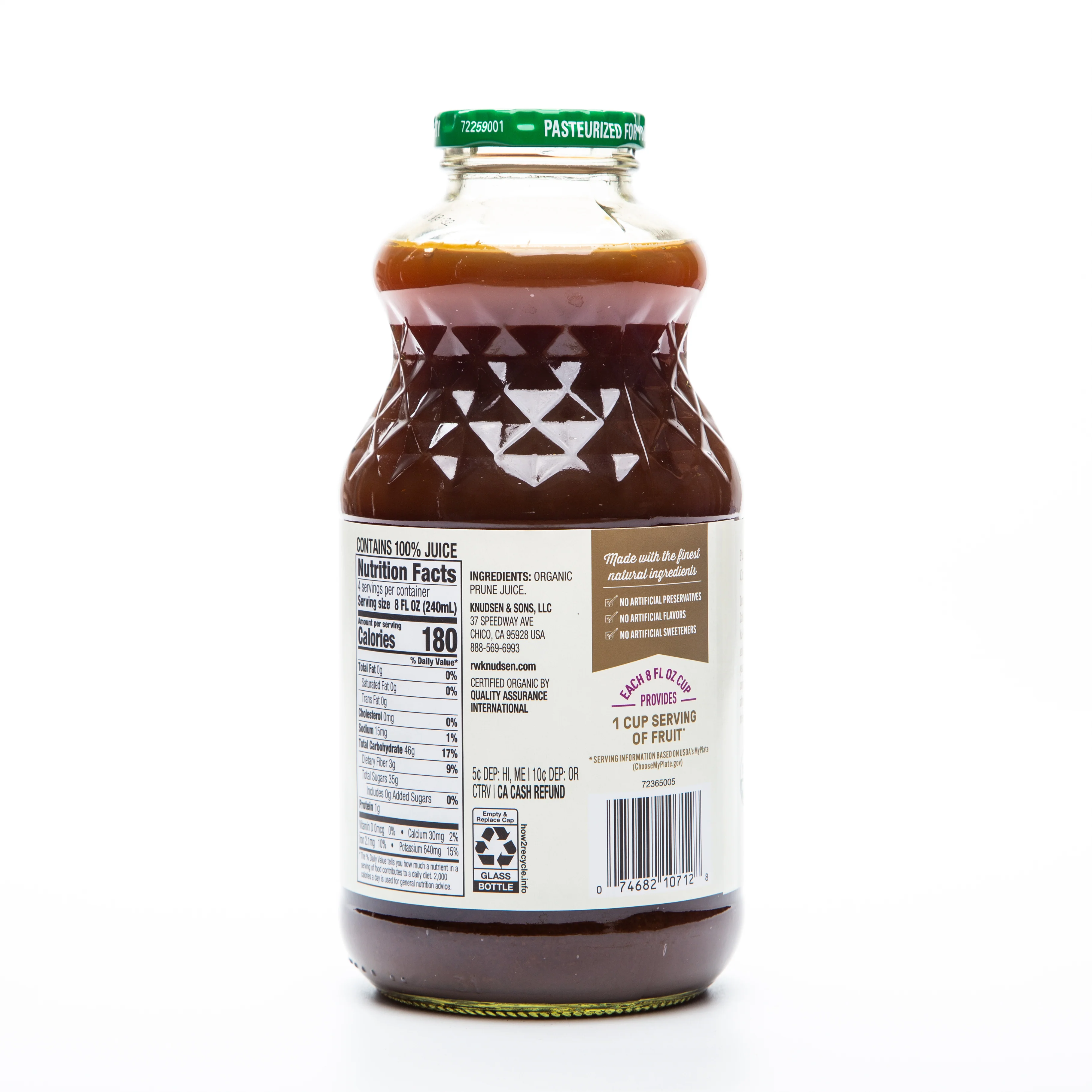 R.W Knudsen Just Prune Juice 946ml - Image 2