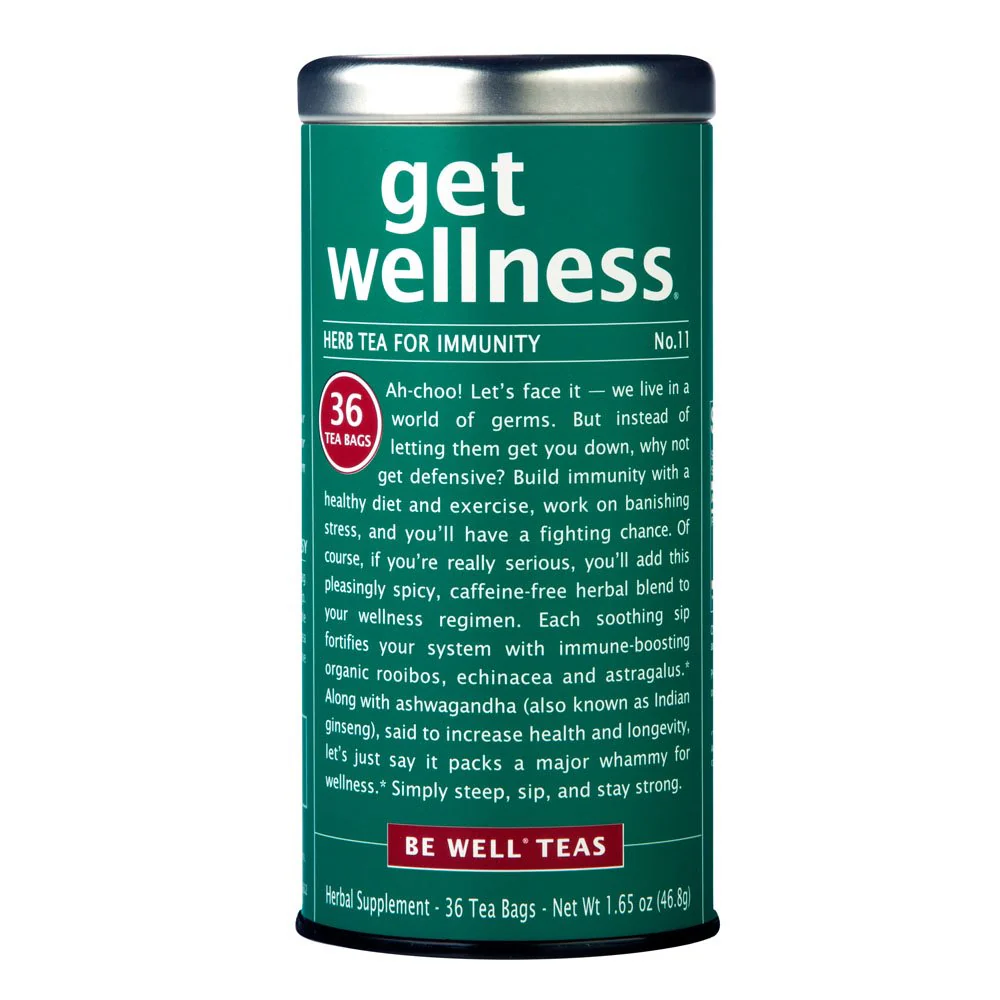 Republic Of Tea Get Wellness 36 Tea Bags