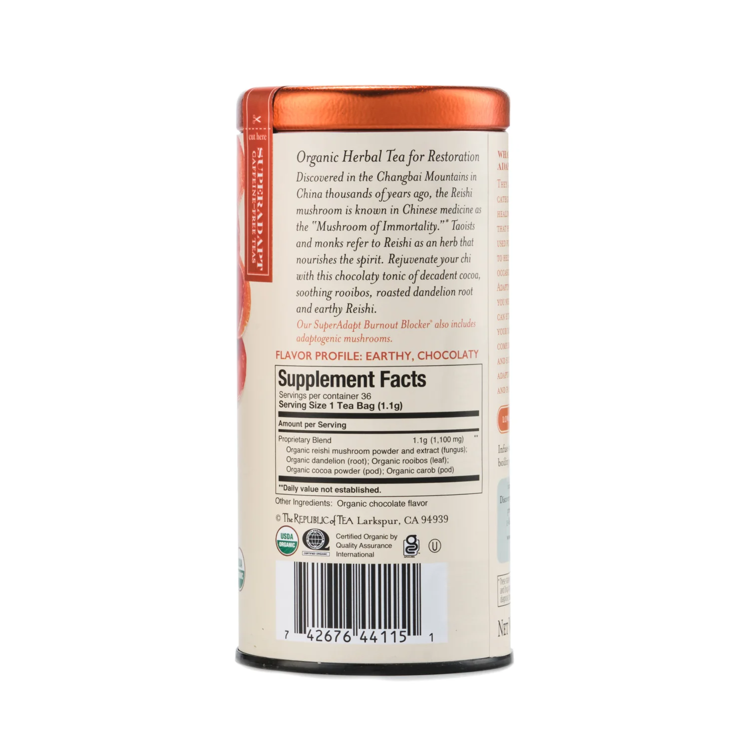 Republic of Tea SuperAdapt Restore and Reset 36 tea bags - Image 2