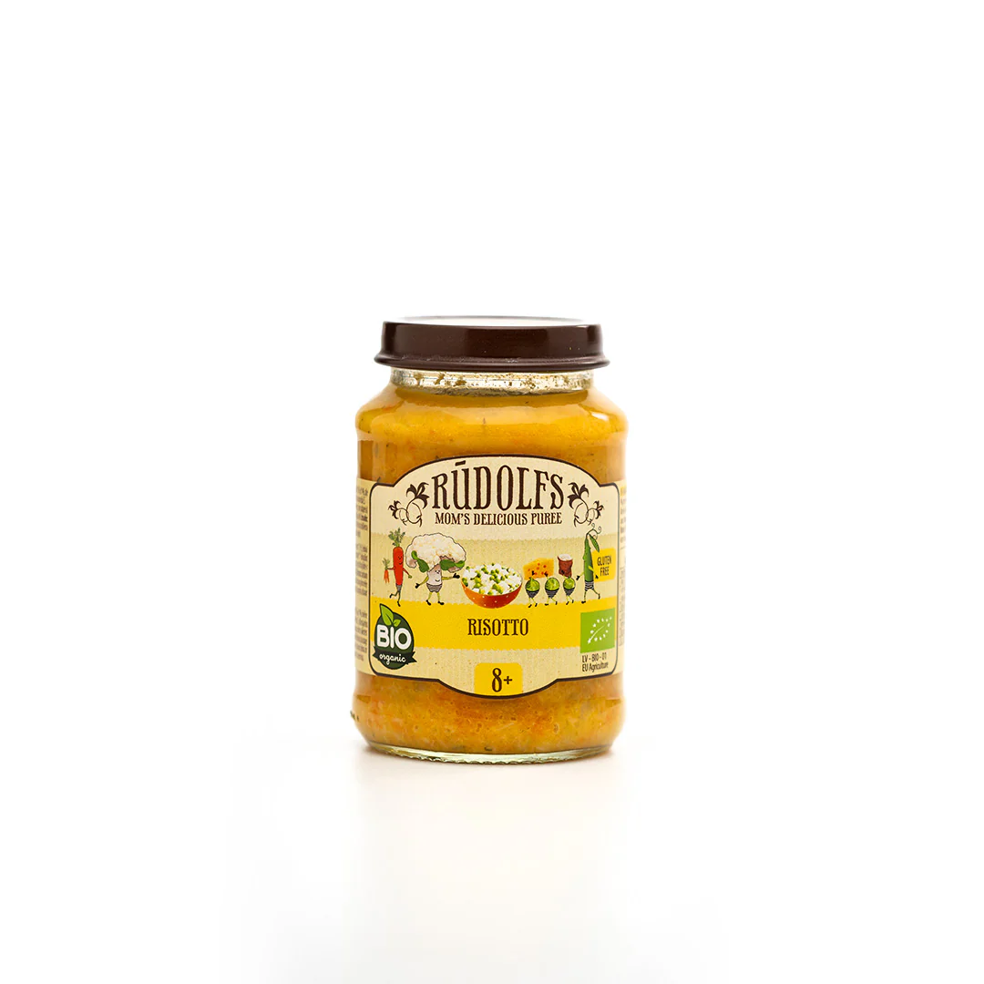 Rudolfs Risotto Puree 8+ Months Stage 3 190g