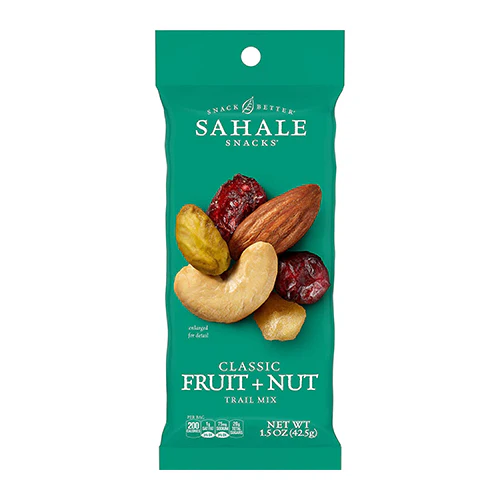 Sahale Grab & Go Classic Fruit + Nut Trail Mix 42.5g