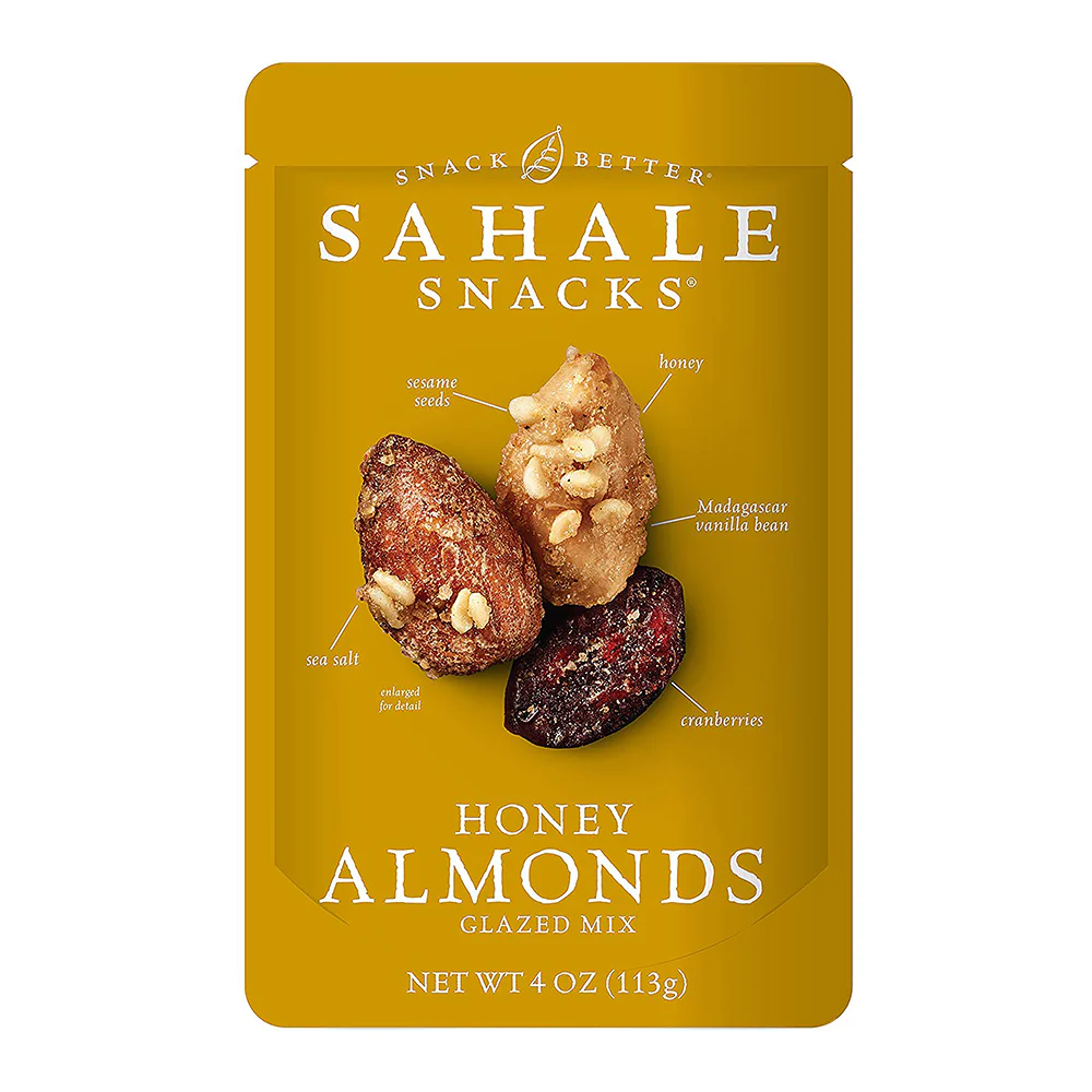 Sahale Honey Almonds Glazed Mix 113g