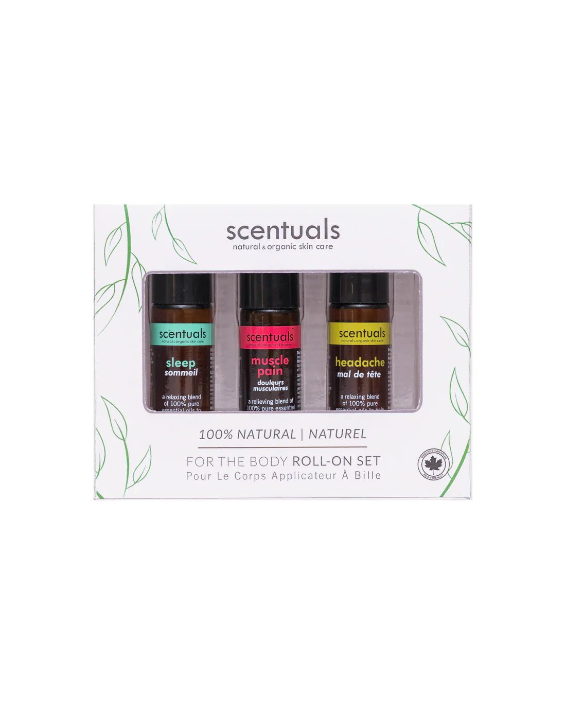 Scentuals for the Body Roll On Oils Set