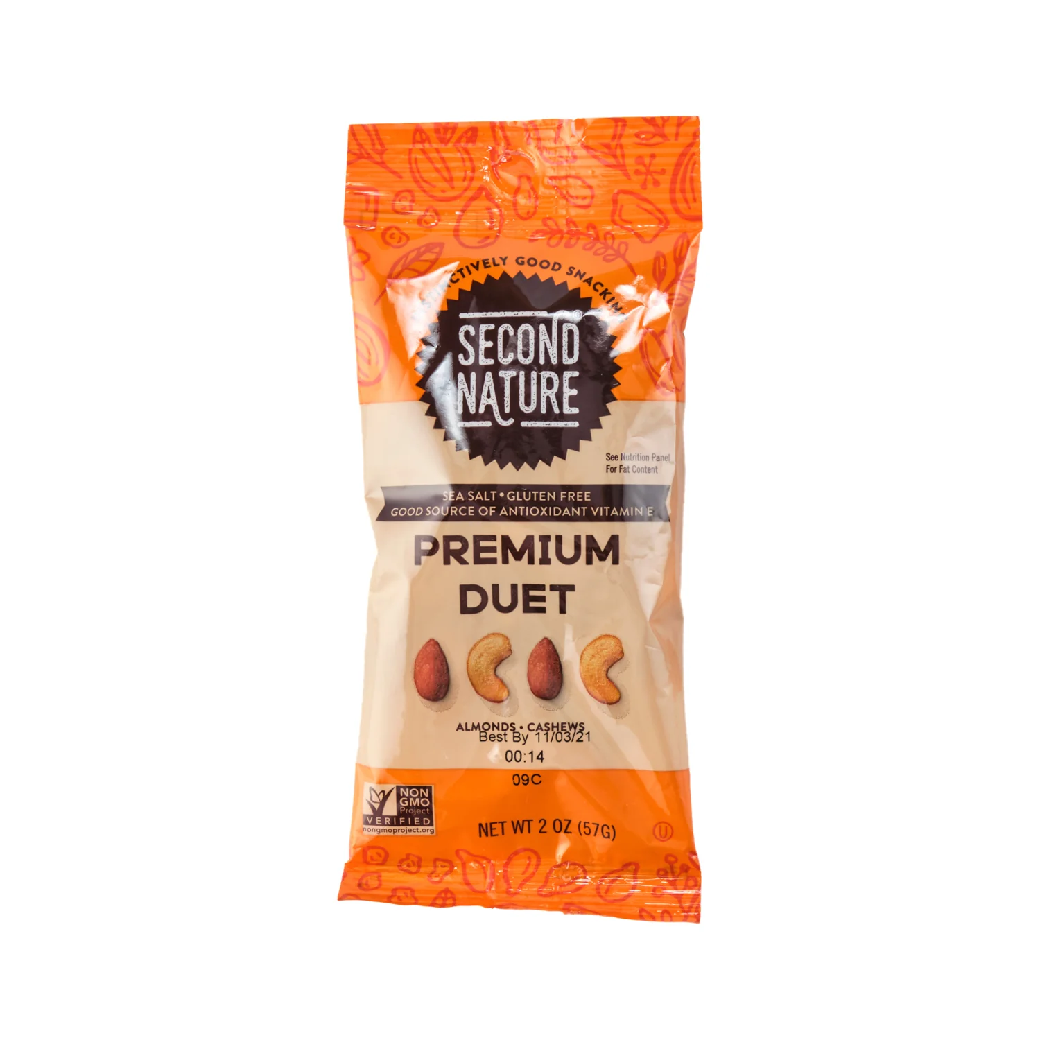 Second Nature Premium Duet Nut Mix 57g