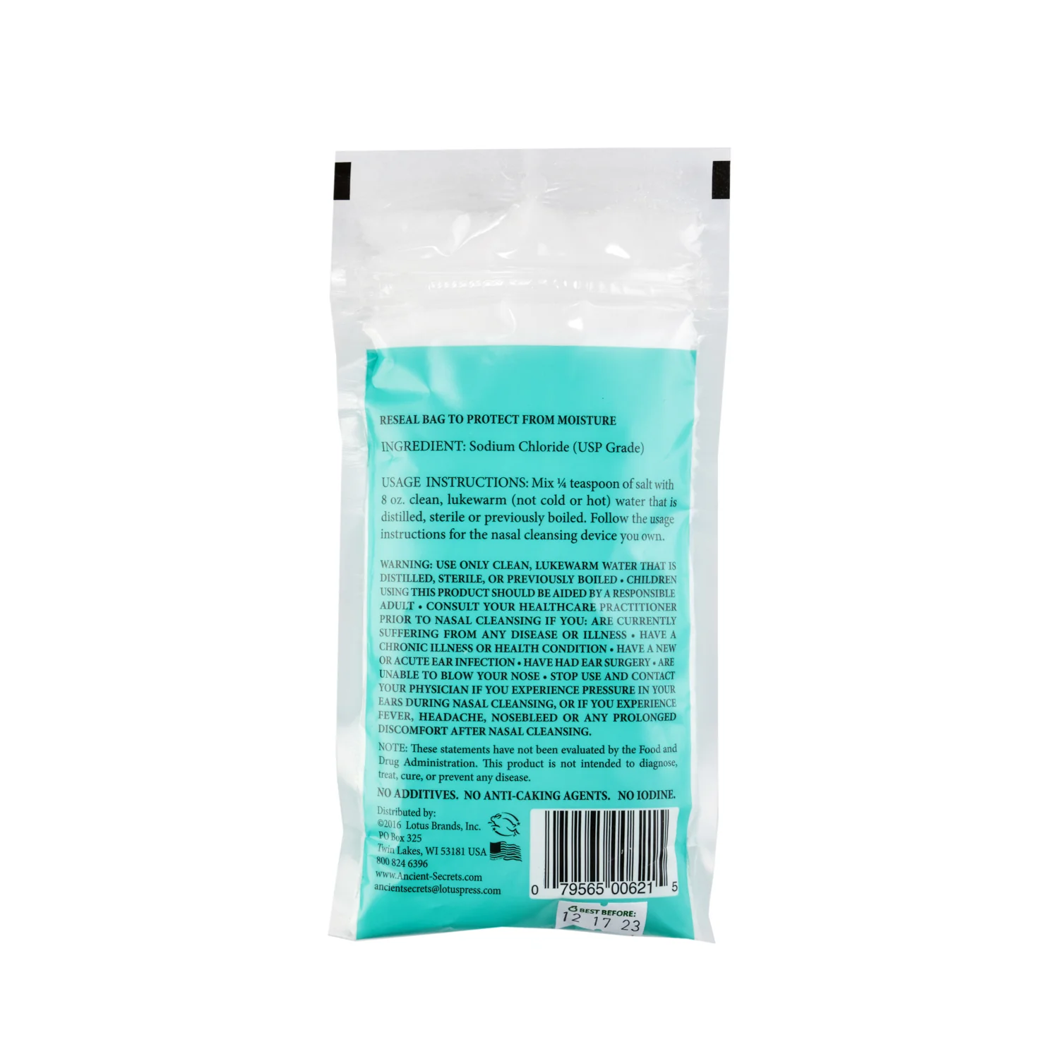 Ancient Secrets Nasal Cleansing Salt 226grams - Image 2