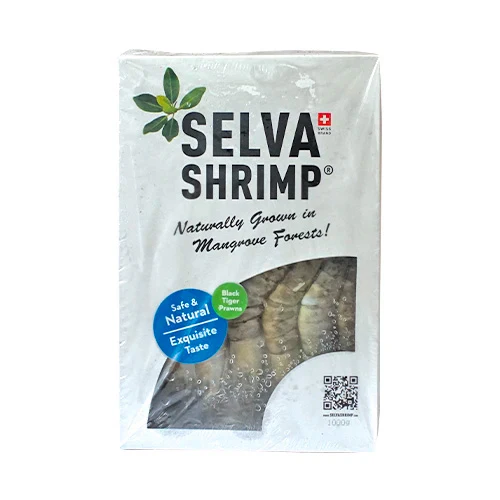 Frozen Selva Shrimp Head On Shell On 1kg