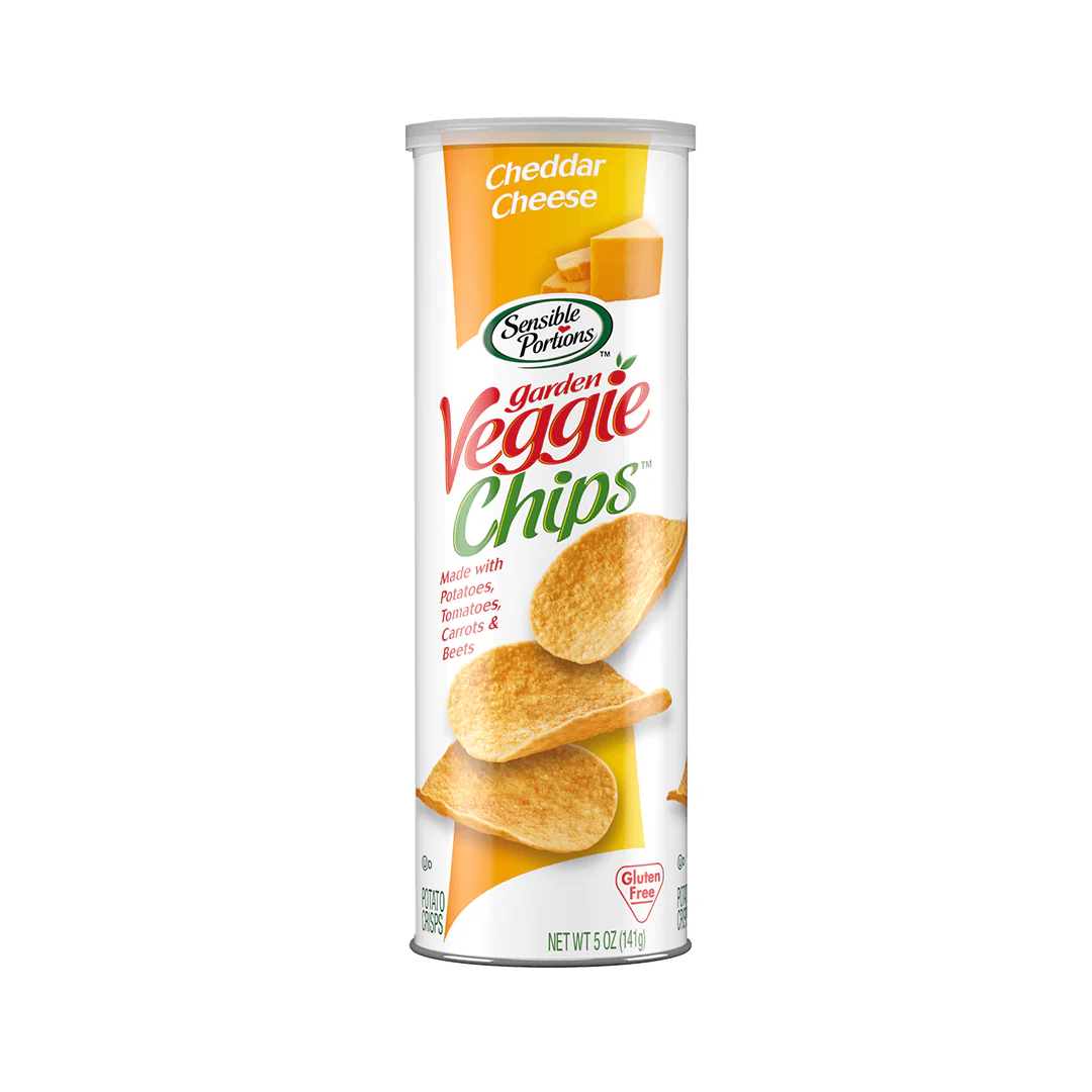 Sensible Portions Garden Veggie Chips Cheddar Cheese 141g