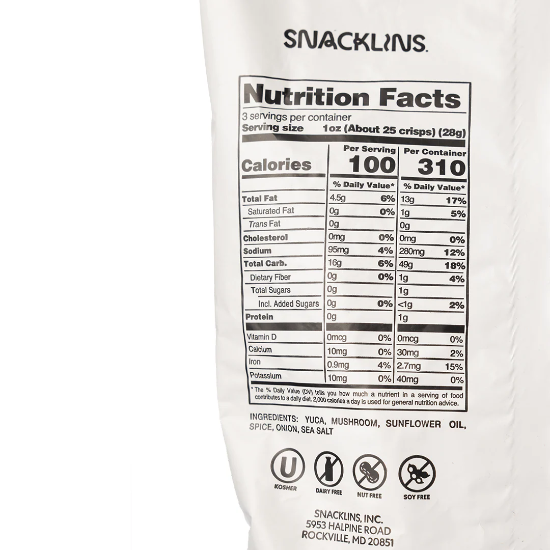 Snacklins Barbeque Plant Crisps 85g - Image 2
