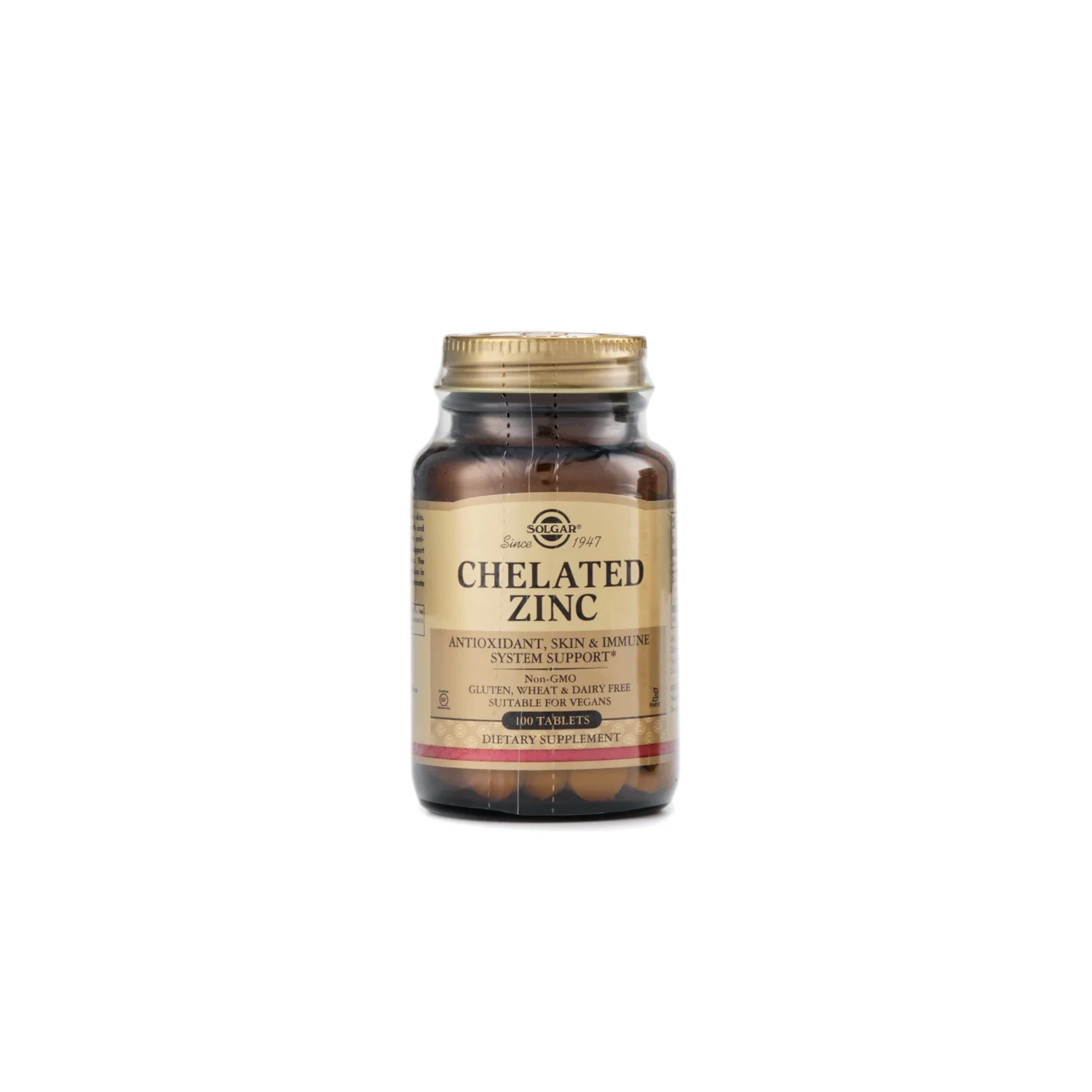 Solgar Chelated Zinc 100 tablets