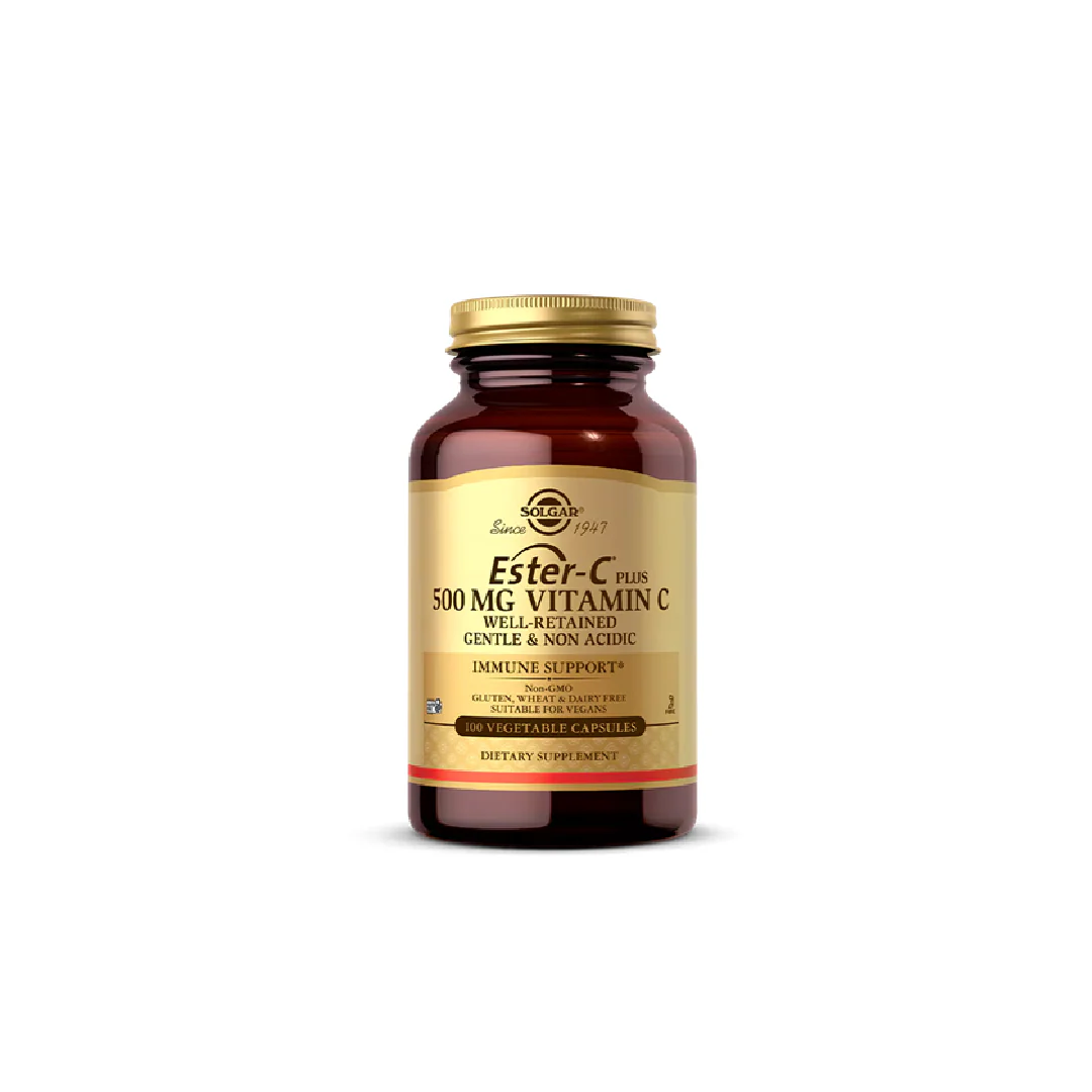 Solgar Ester C Plus RL 500mg 100 Vegetable Capsules