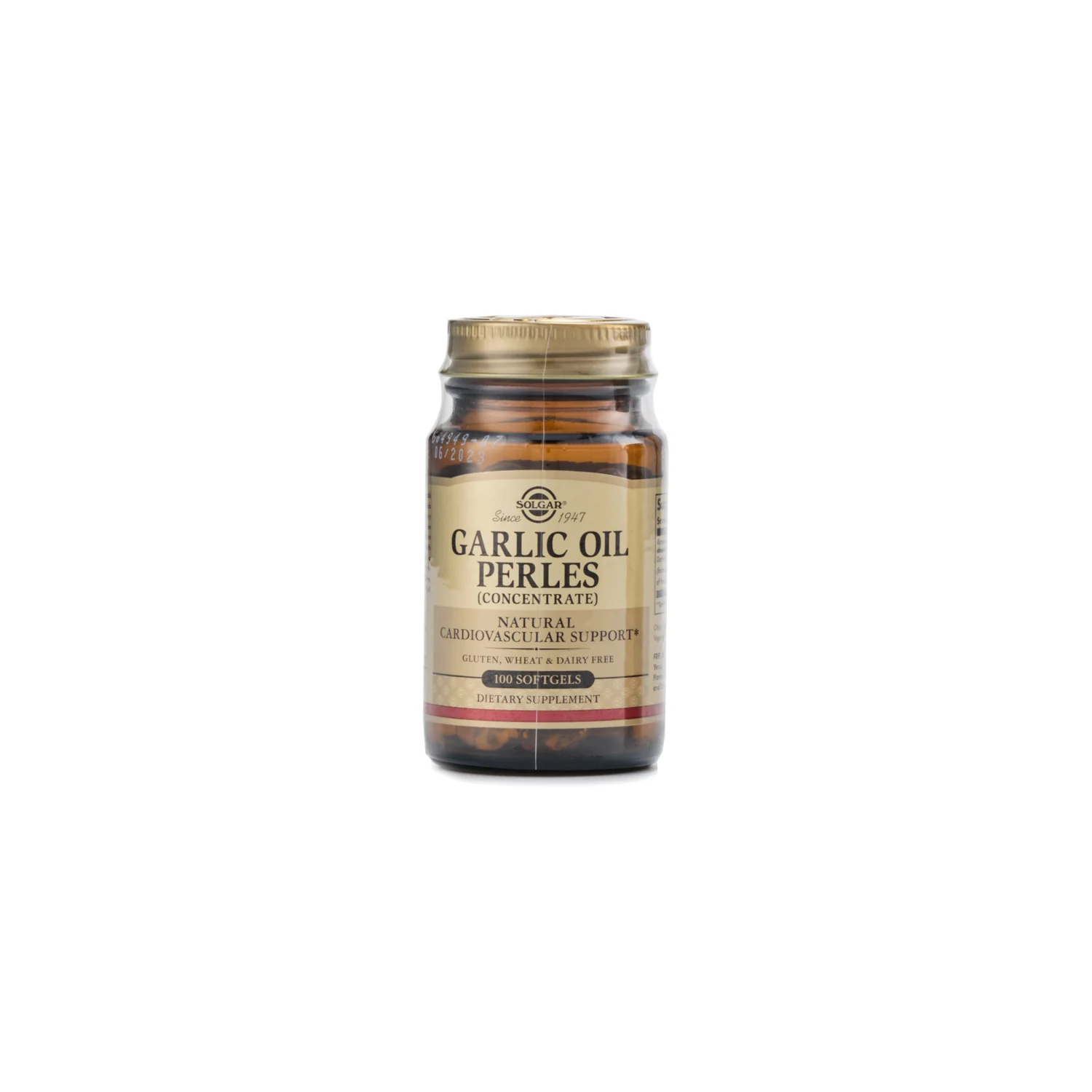 Solgar Garlic Oil Perles 100 Softgels