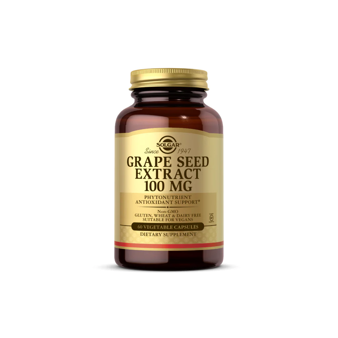 Solgar Grape Seed Extract 100 mg Vegetable Capsules