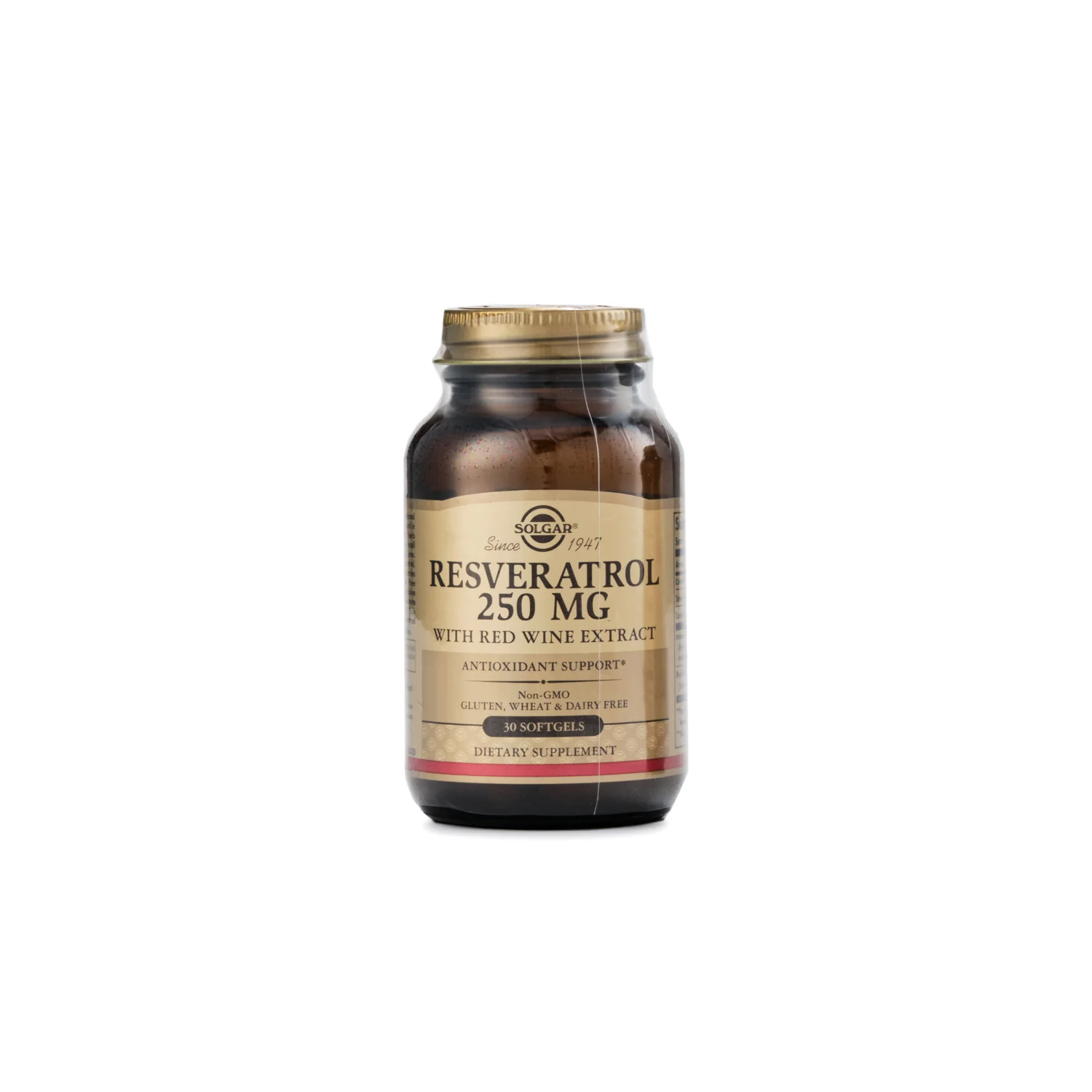 Solgar Resveratrol 250mg 30 Softgels