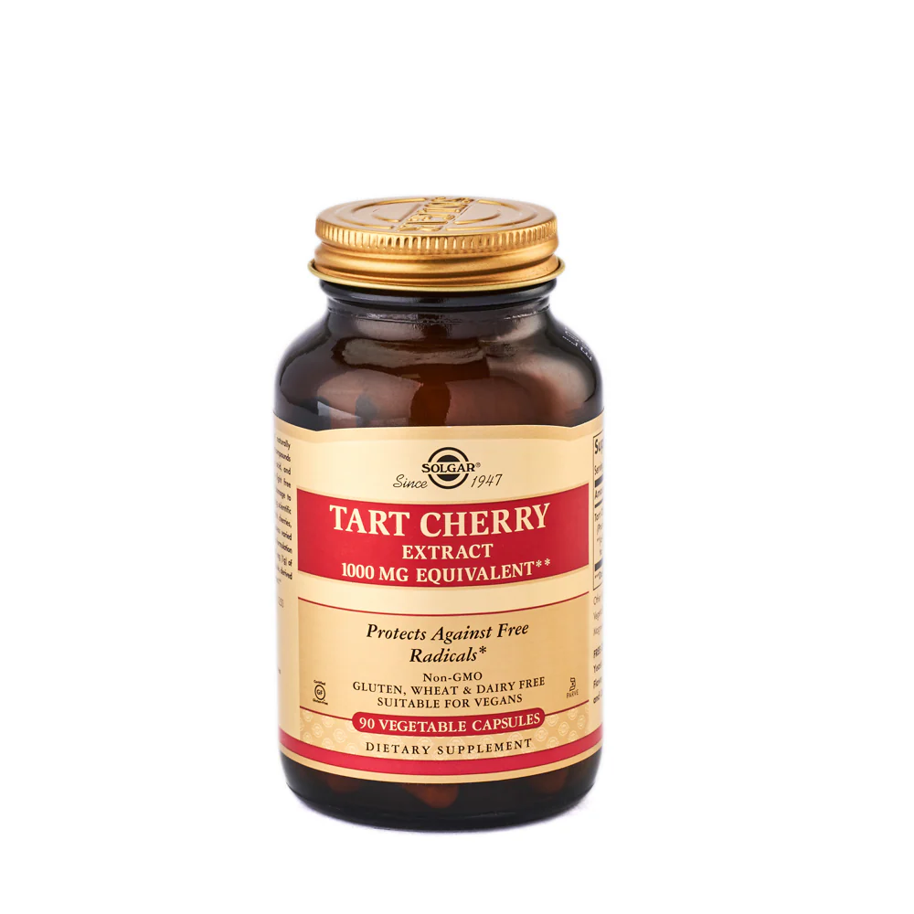 Solgar Tart Cherry 1,000mg 90 Capsules