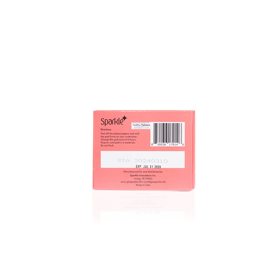 Sparkle Maxi Pads Overnight 10ct - Image 6