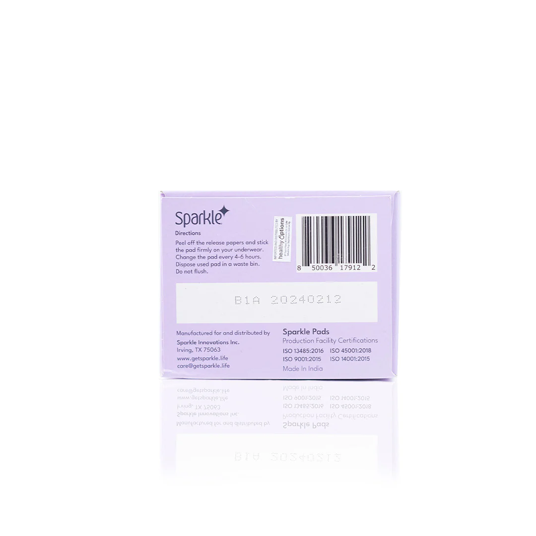 Sparkle Maxi Pads Regular 10ct - Image 6