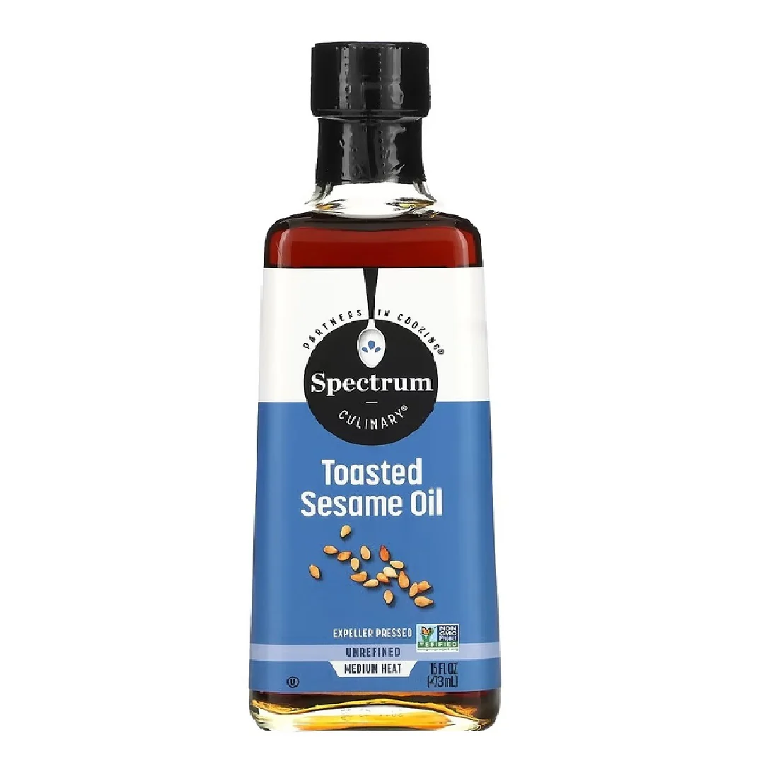 Spectrum Toasted Sesame Oil Unrefined 473mL