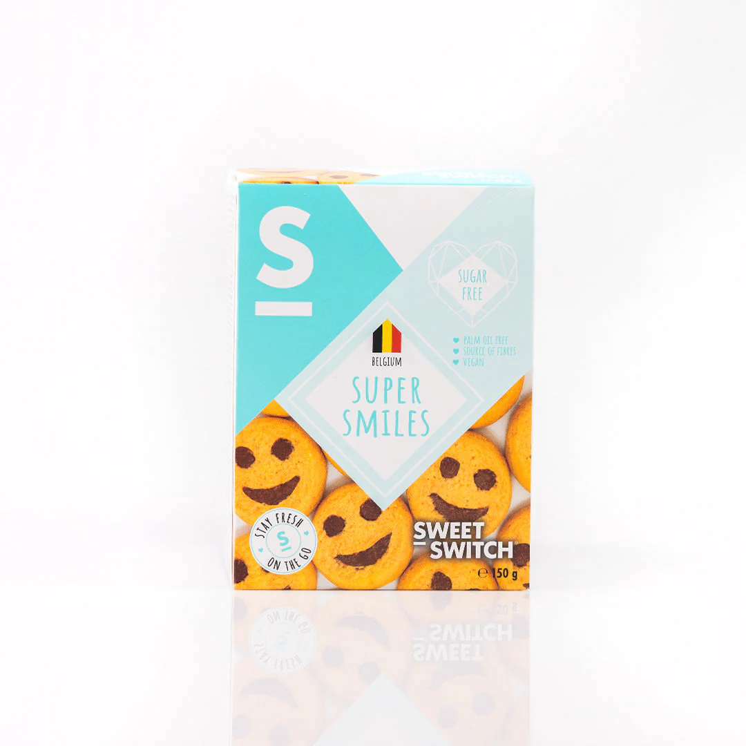 Sweer Switch Super Smiles Cookies 150g