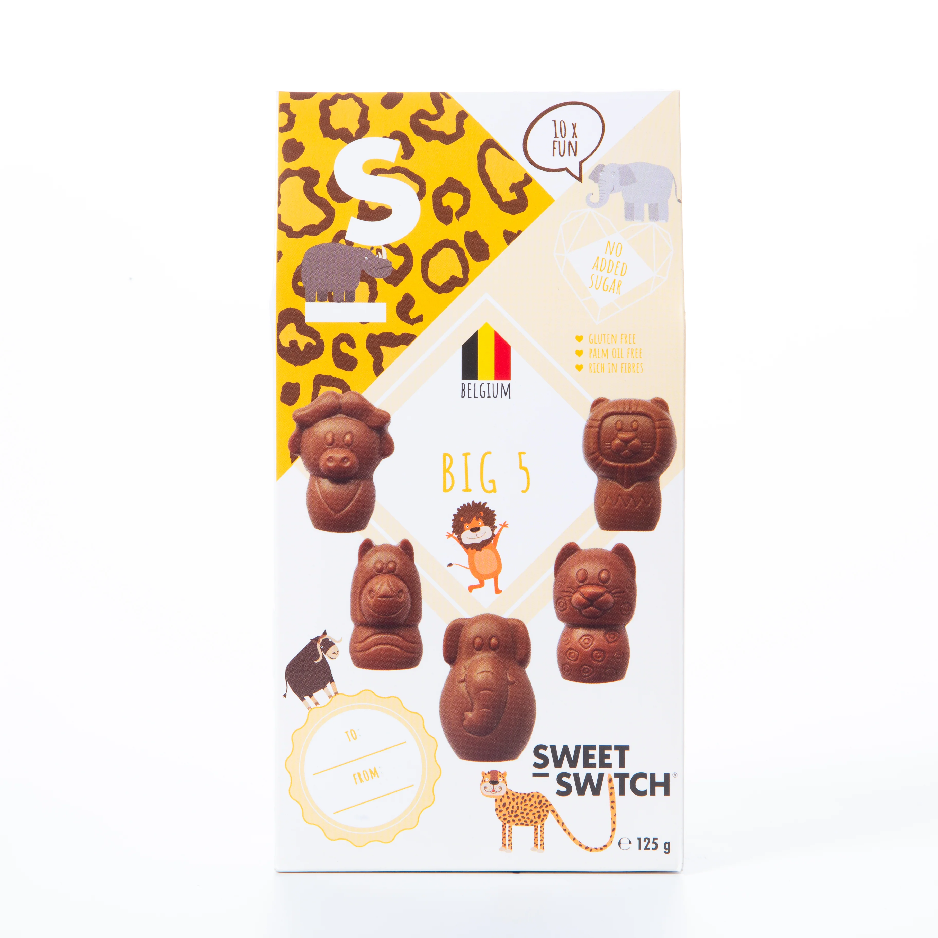Sweet Switch Big 5 Chocolate Bites 125g