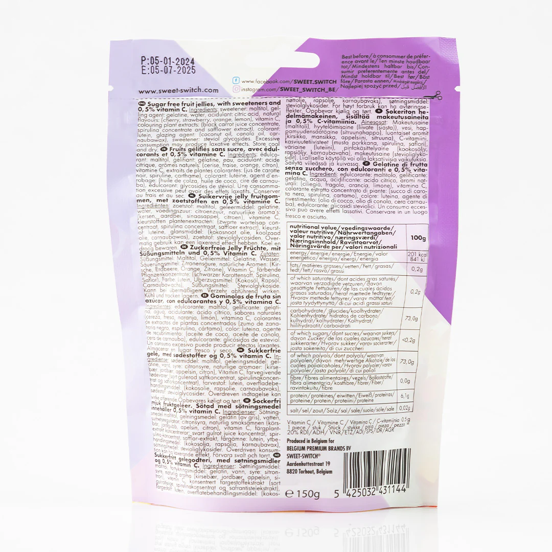 Sweet Switch Fruit Fiesta 150g - Image 2