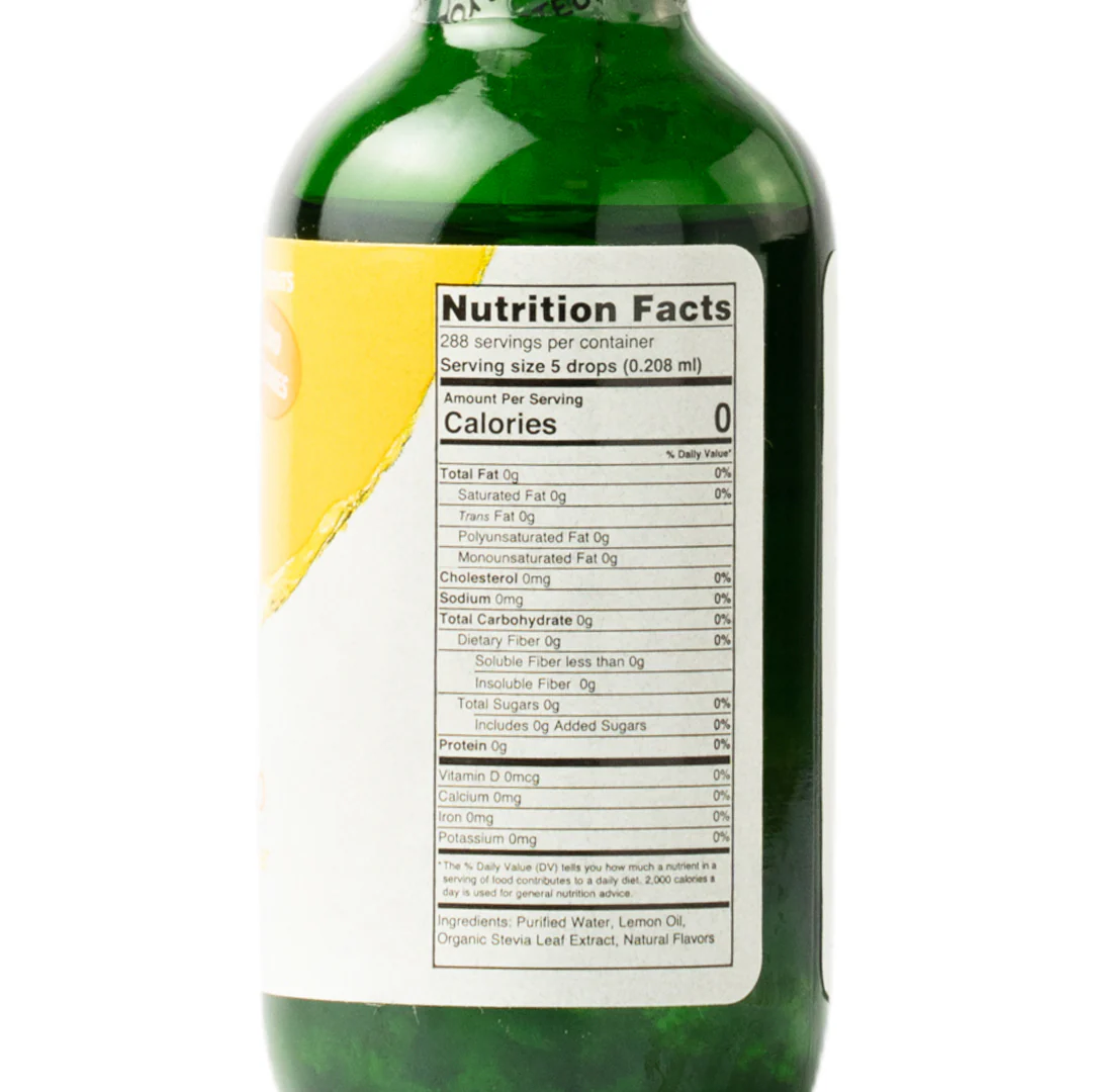 SweetLeaf Sweet Drops Sweetener Lemon Drop 60ml - Image 2