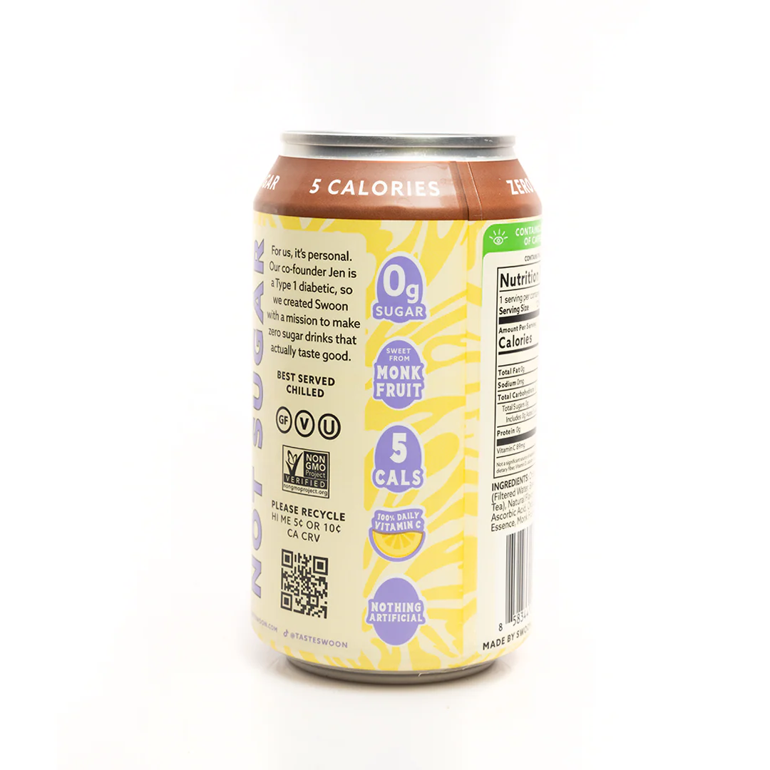 Swoon Lemon Tea 355ml - Image 3