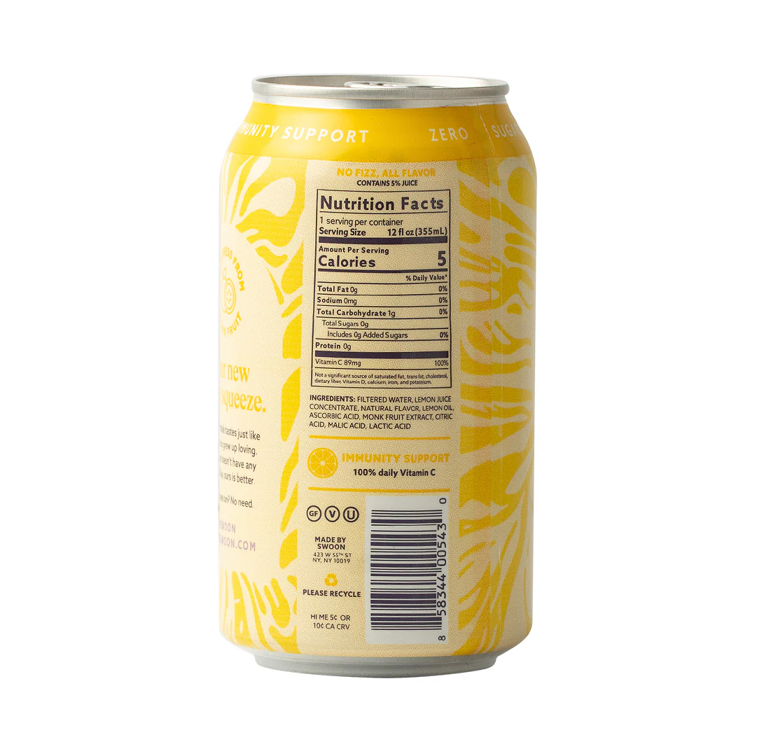 Swoon Lemonade Classic 355ml - Image 2
