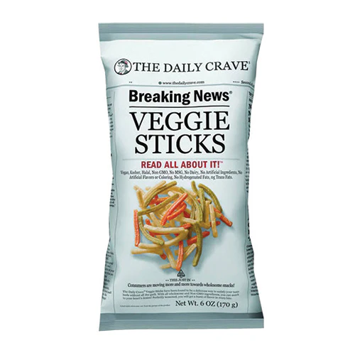 The Daily Crave Veggie Sticks 170g