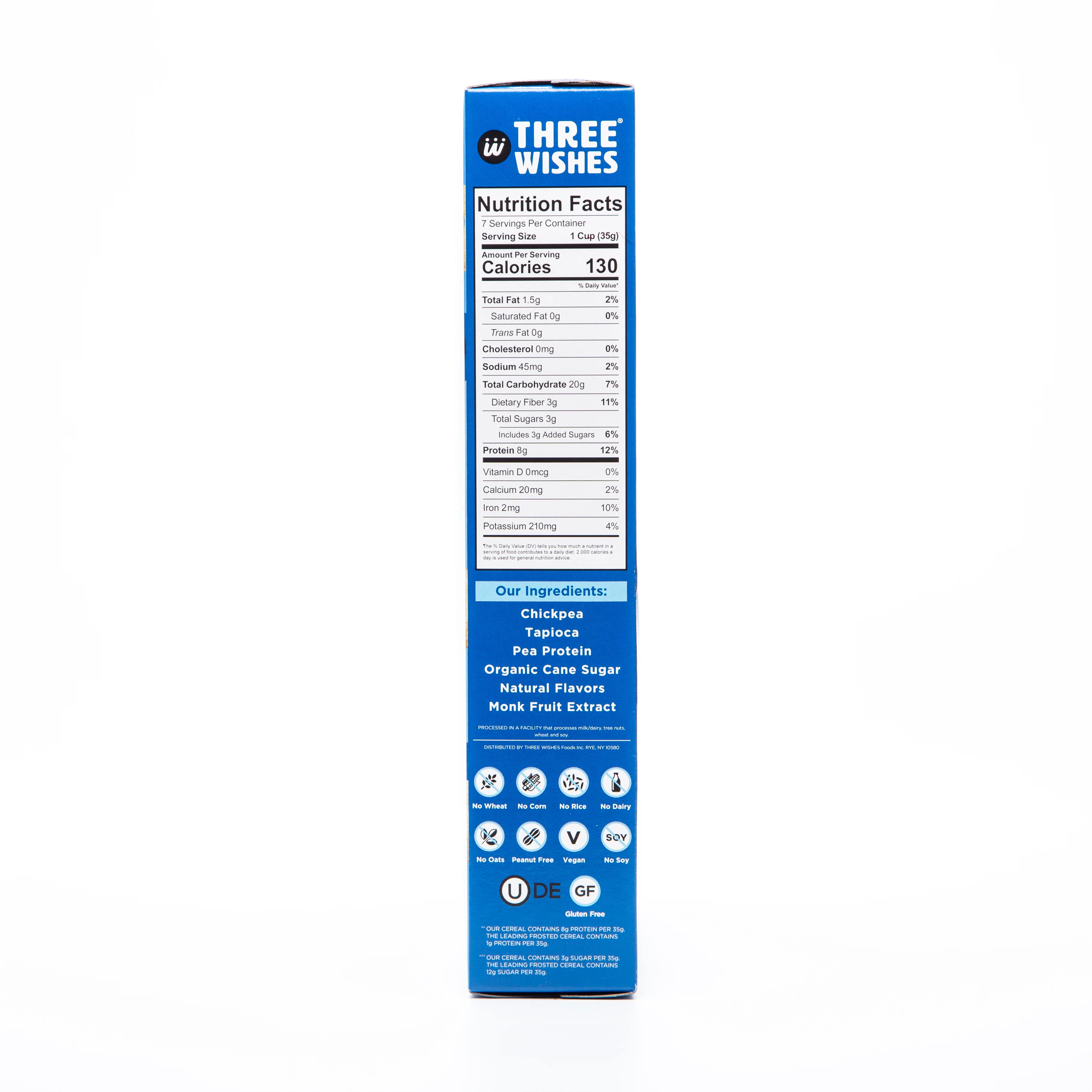 Three Wishes Frosted Vanilla Protein Cereal 245g - Image 4
