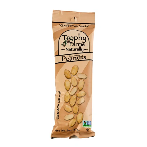 Trophy Farms Oven Roasted Peanuts 57g
