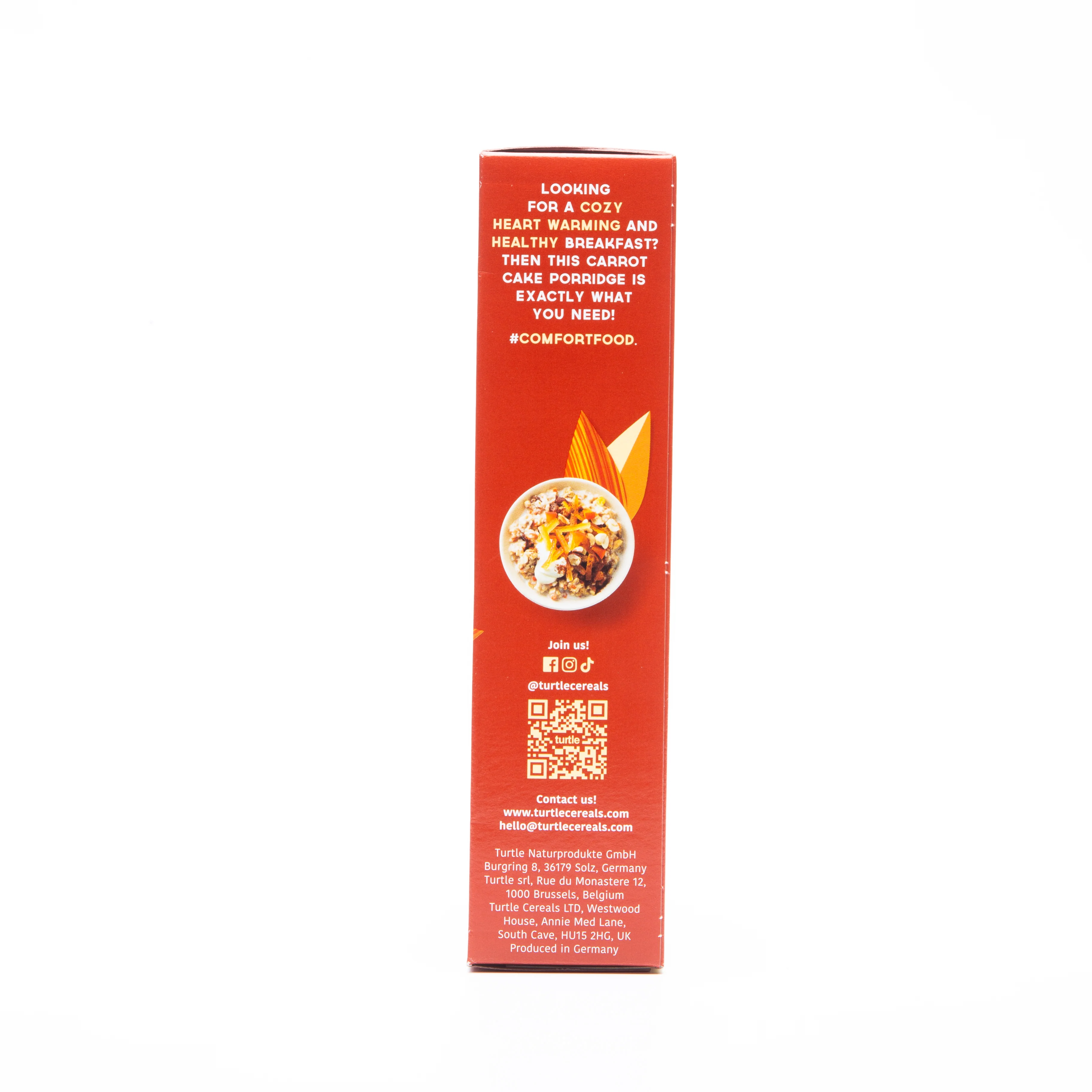 Turtle Carrot Cake Porridge 400g - Image 4
