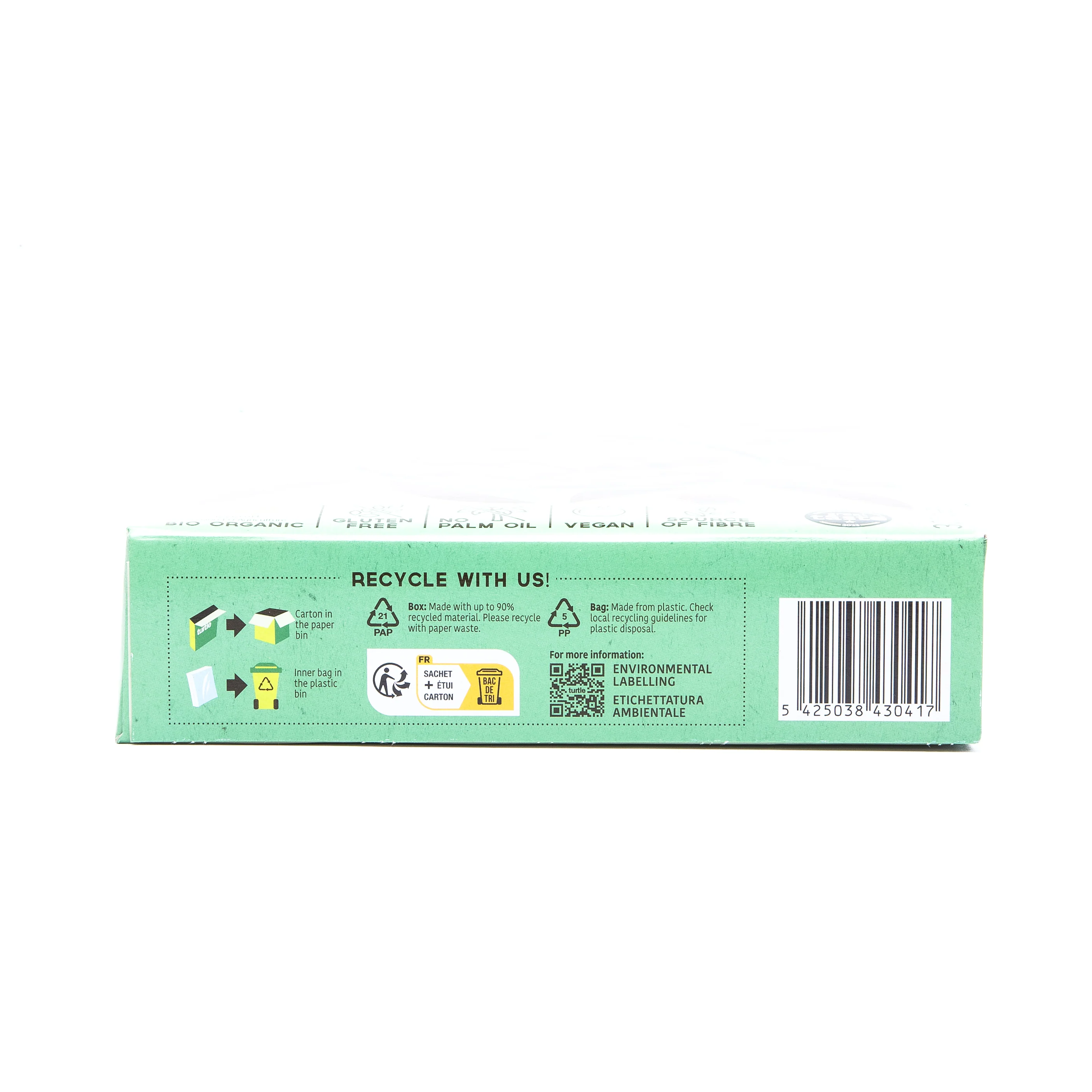 Turtle Cocoa Pillows with Hazelnut Filling Cereals 300g - Image 2