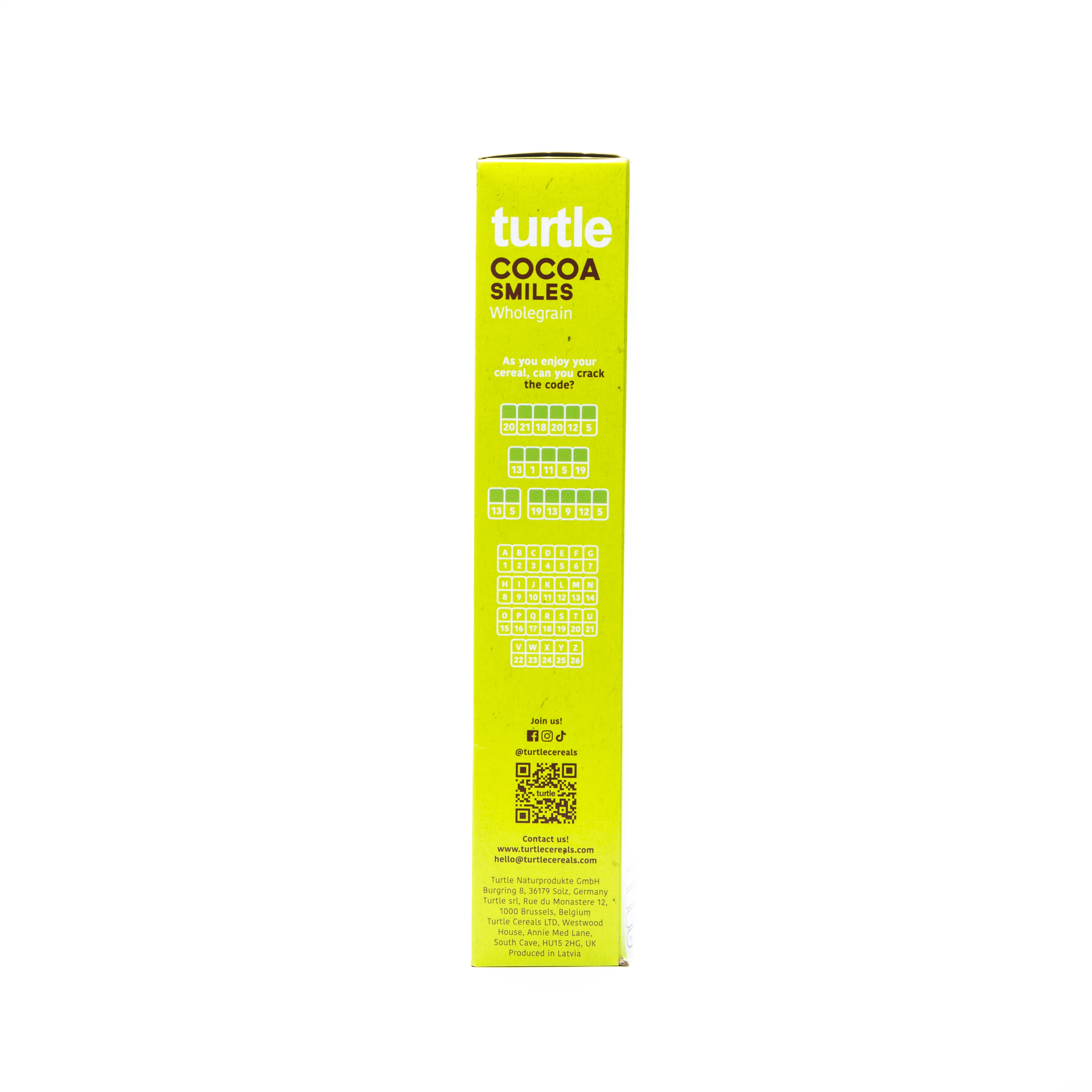 Turtle Cocoa Smiles Wholegrain Cereals 300g - Image 6
