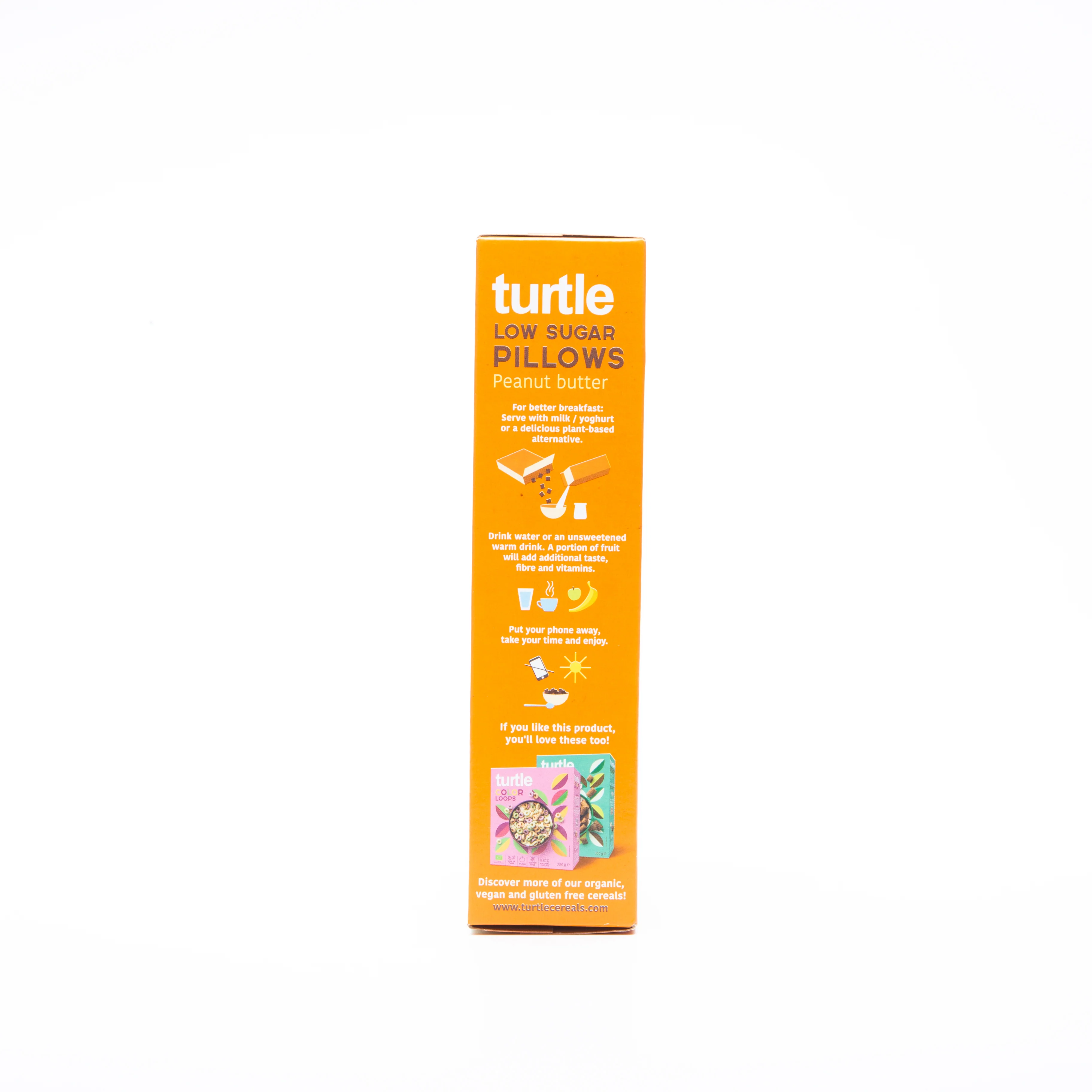 Turtle Low Sugar Pillows Peanut Butter Cereals 300g - Image 6