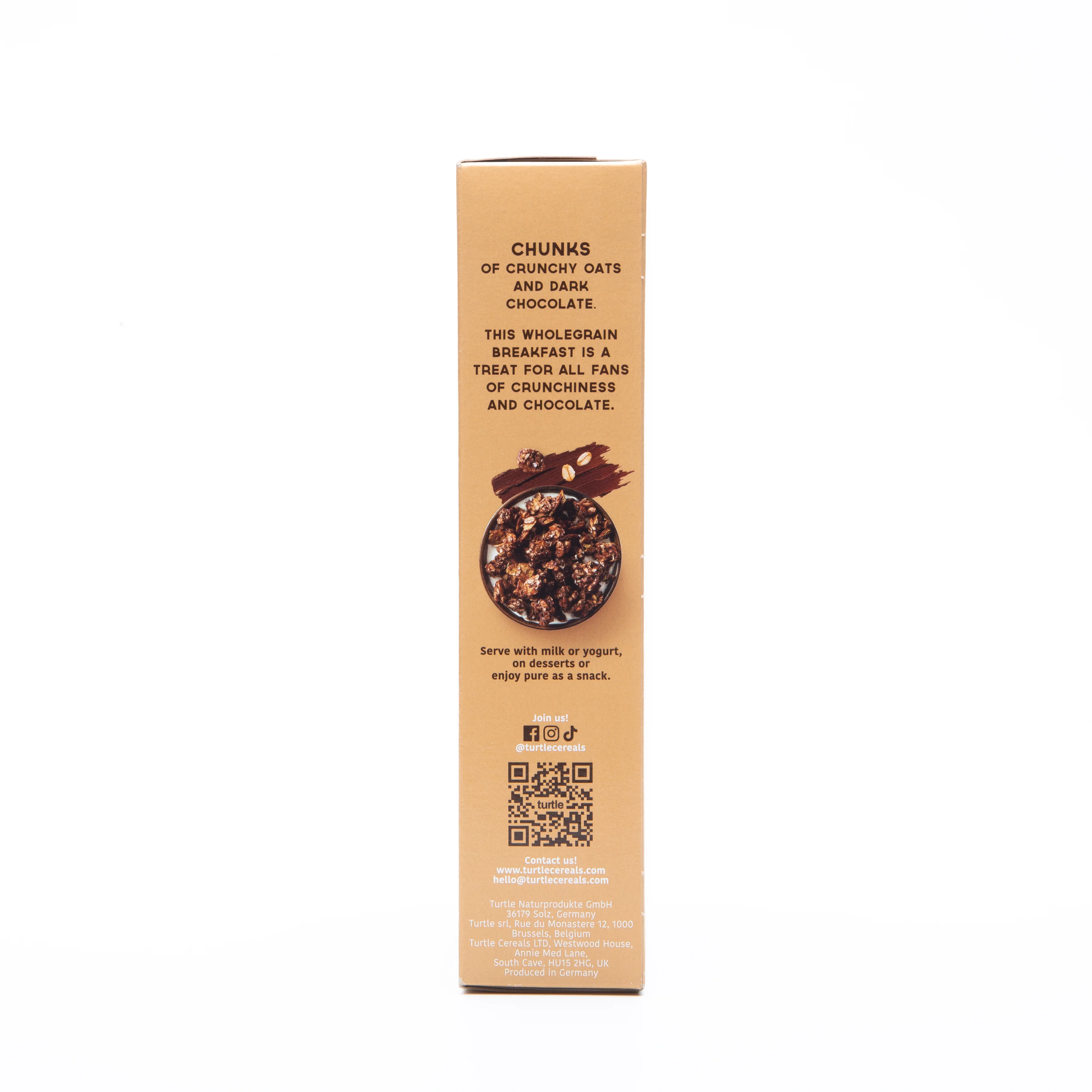 Turtle Oat Crunchy Dark Chocolate Granola 250g - Image 6