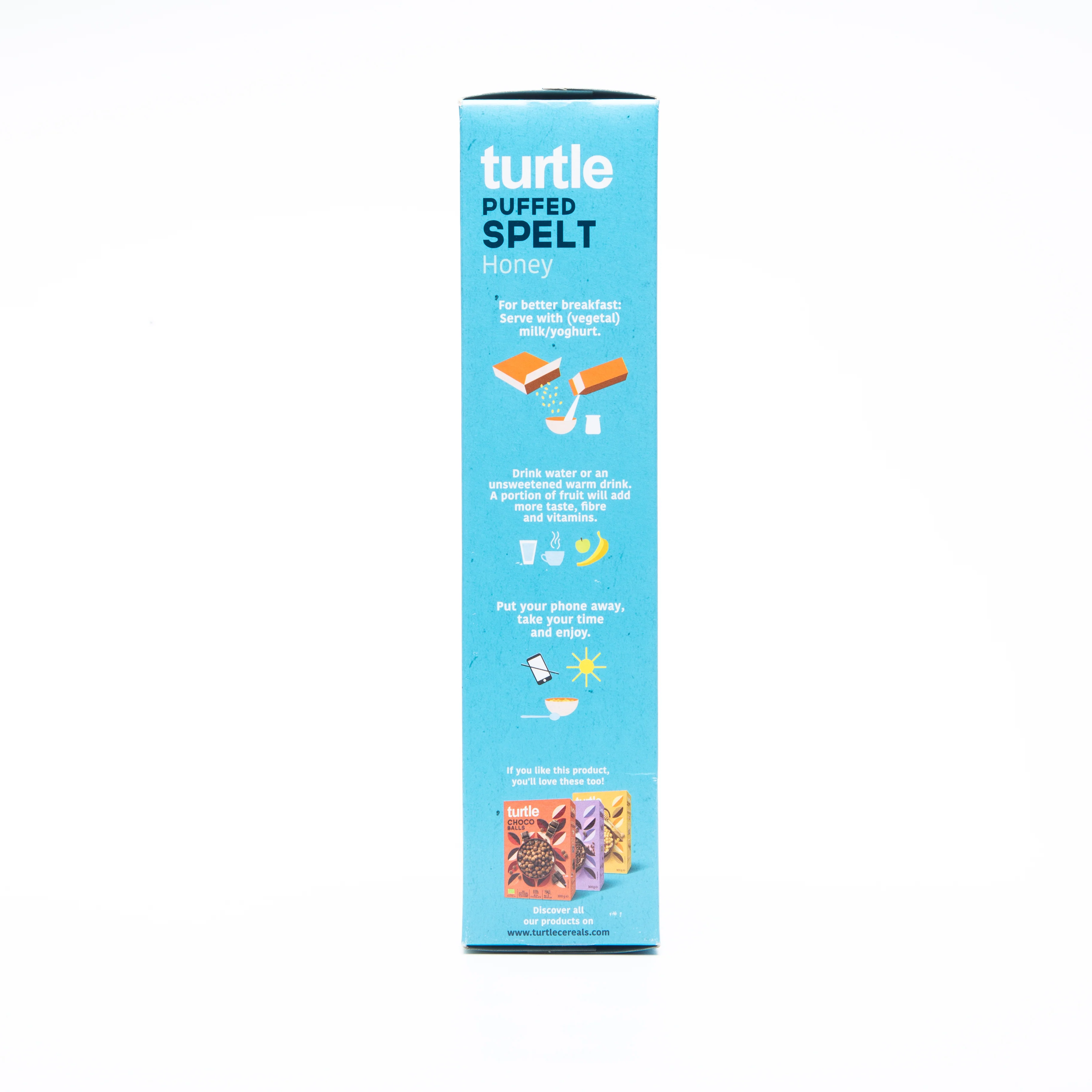 Turtle Puffed Spelt Honey Cereals 300g - Image 2