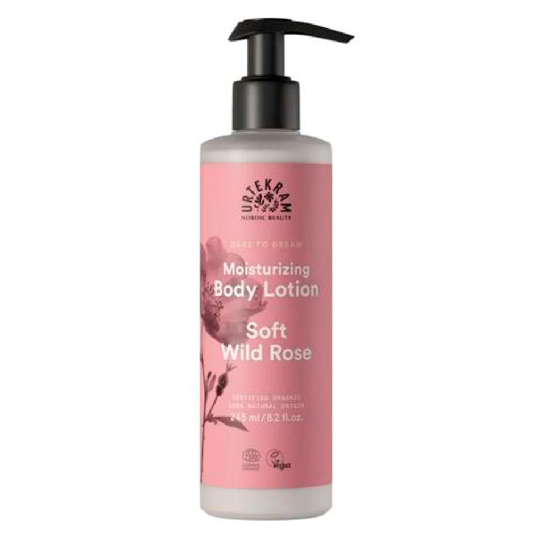 Urtekram Body Lotion Soft Wild Rose 245ml