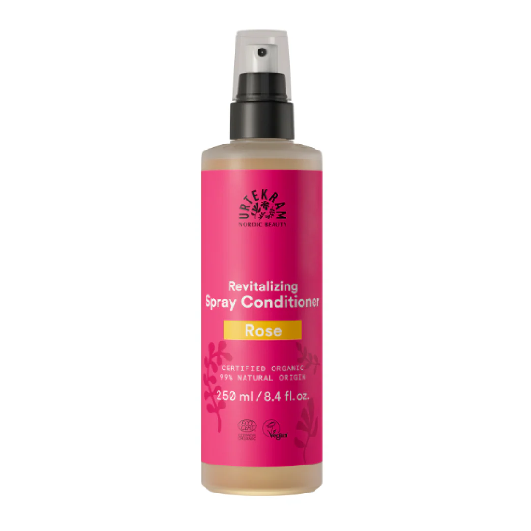 Urtekram Revitalizing Spray Conditioner Rose 250ml