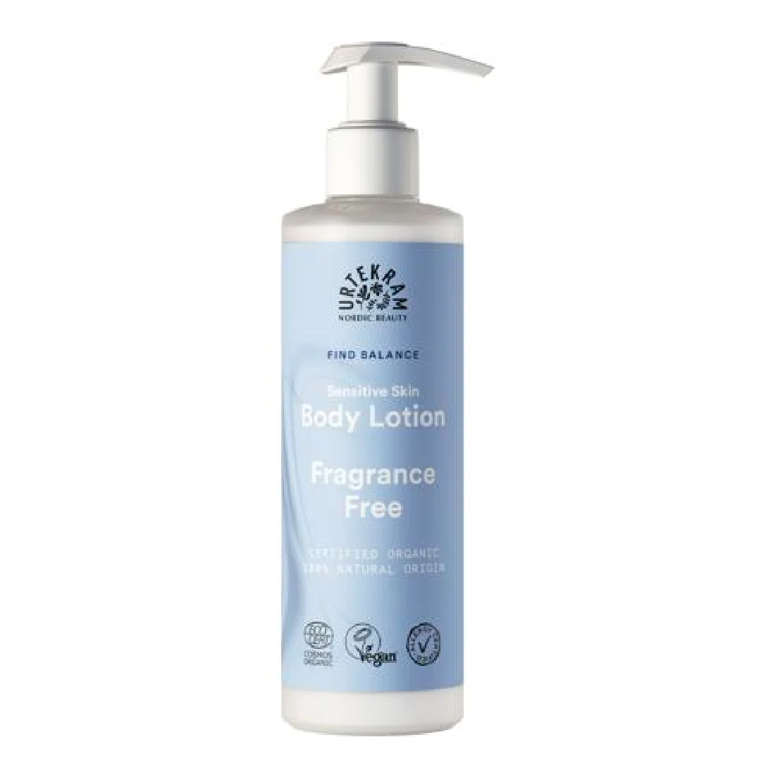 Urtekram Sensitive Skin Body Lotion Fragrance Free 245ml