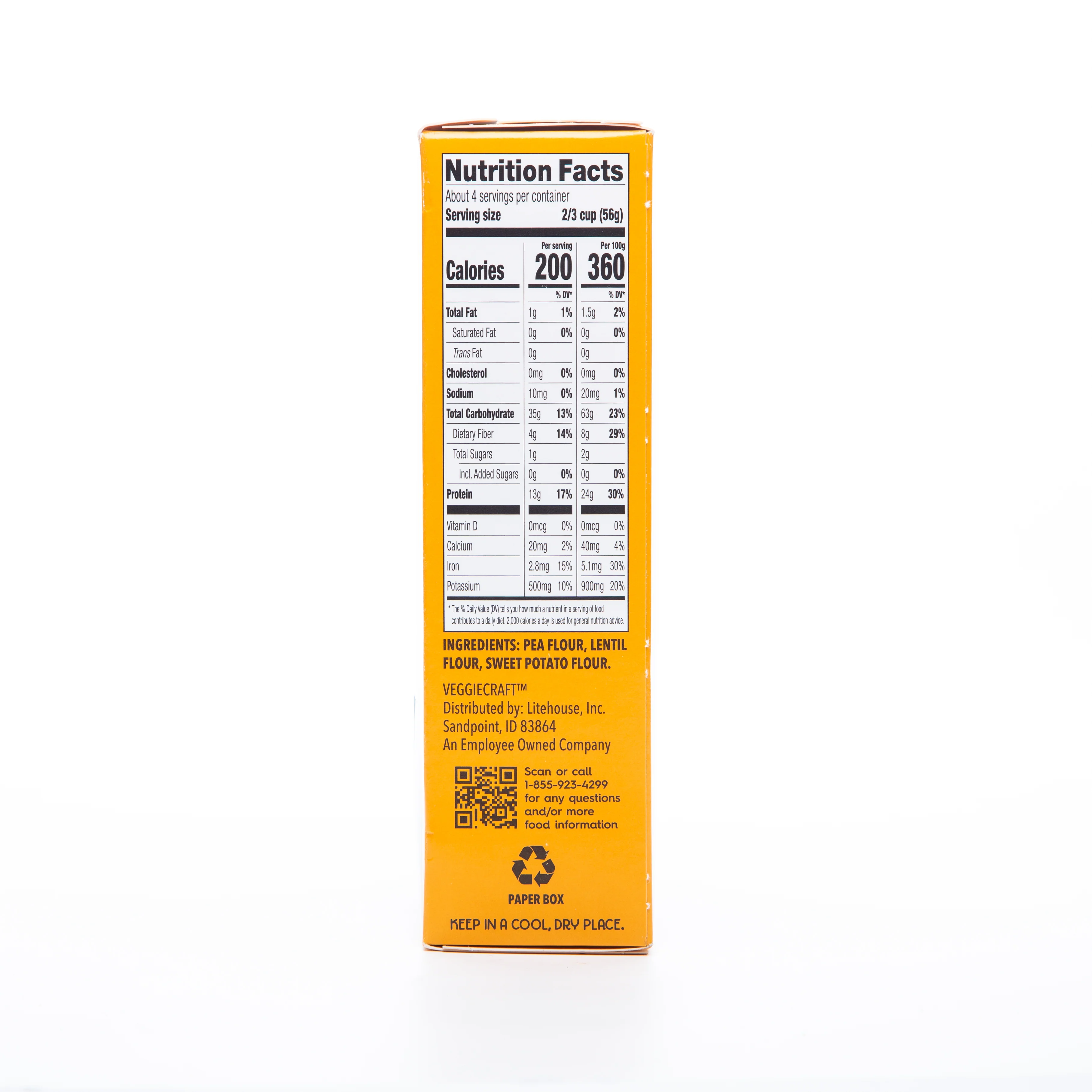 Veggie Craft Sweet Potato Penne Pasta 227g - Image 6