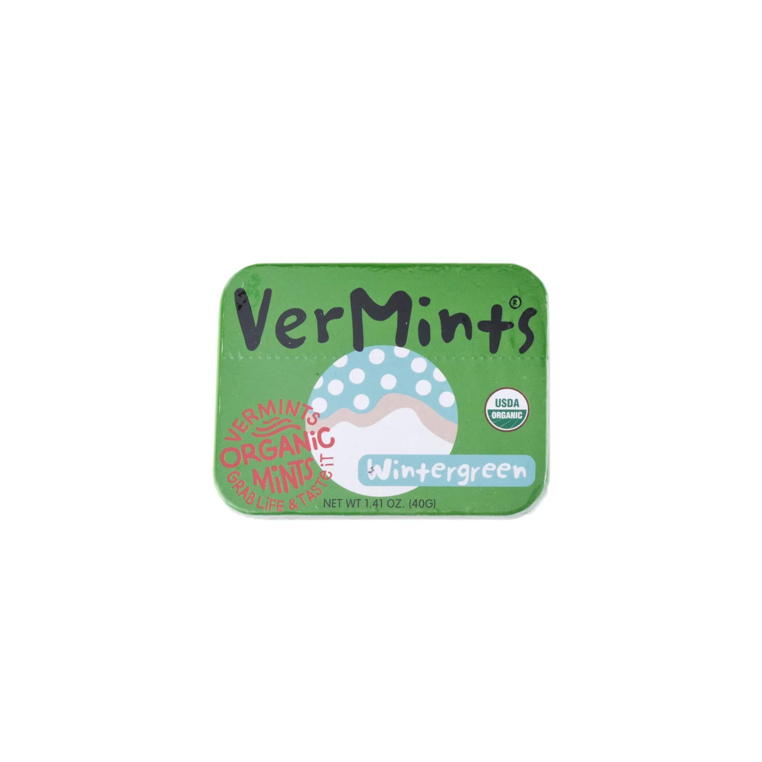 Vermints Organic Mints Wintergreen 40g