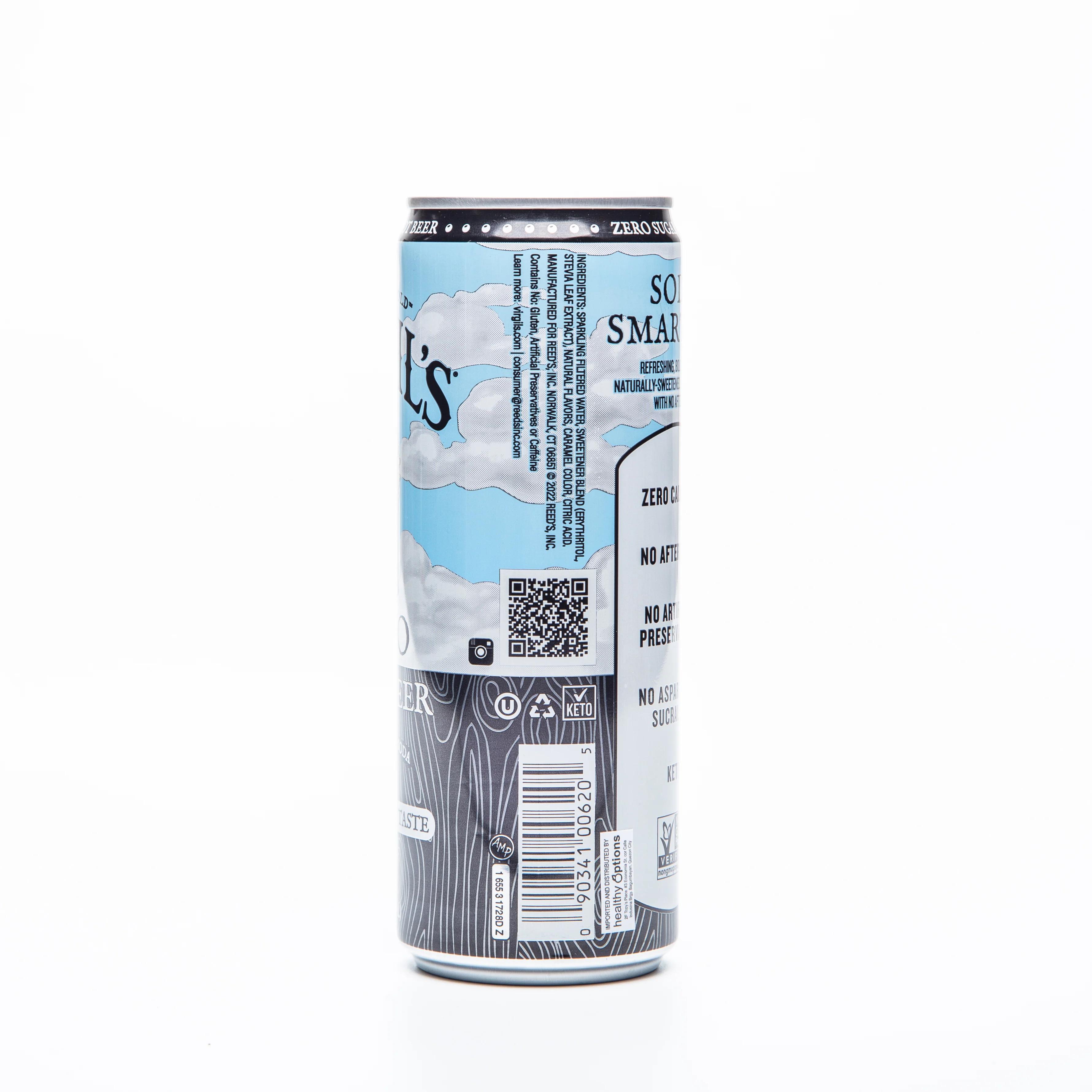 Virgil's Zero Sugar Root Beer Handcrafted Soda 355ml - Image 3