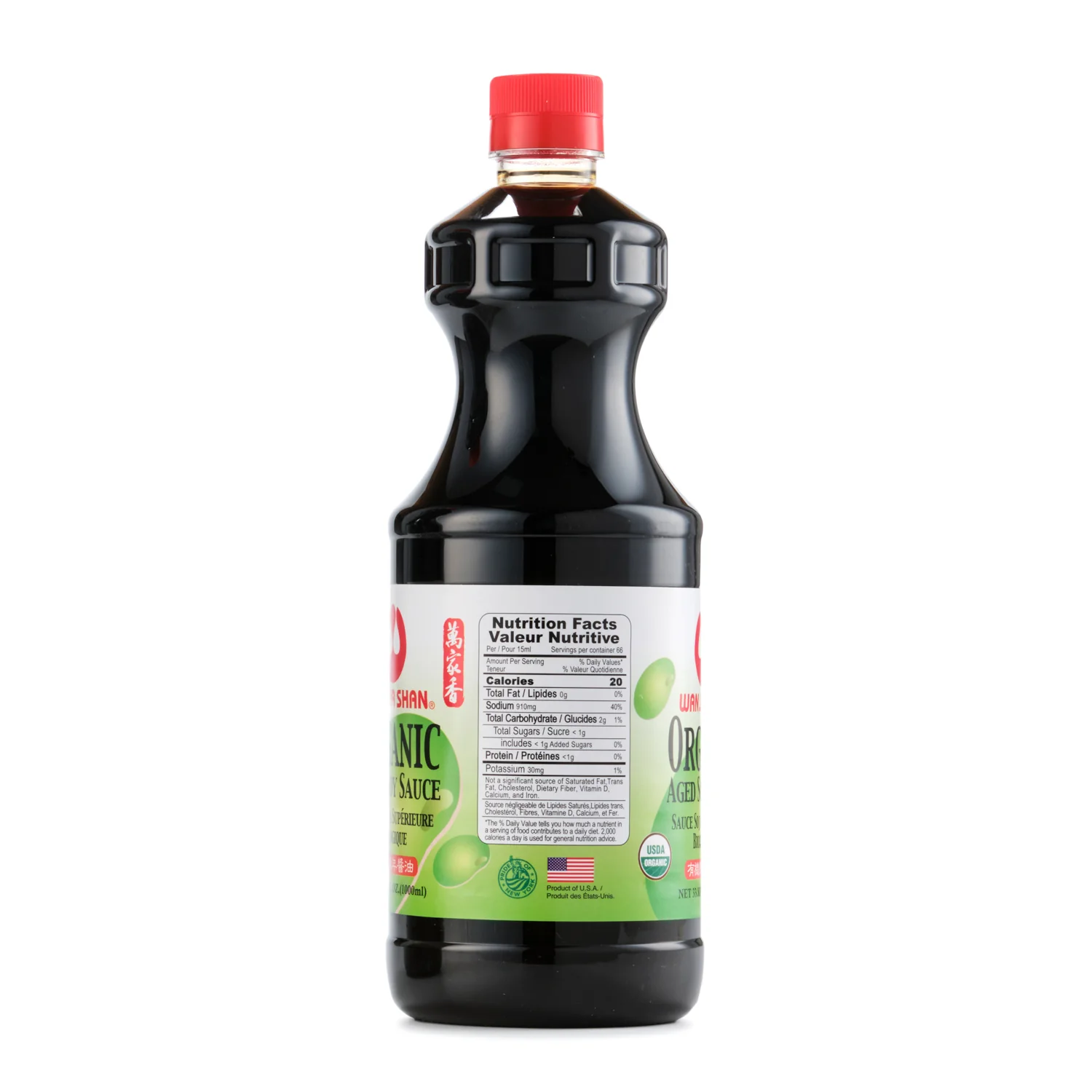Wan Ja Shan Organic Aged Soy Sauce 1000mL - Image 2