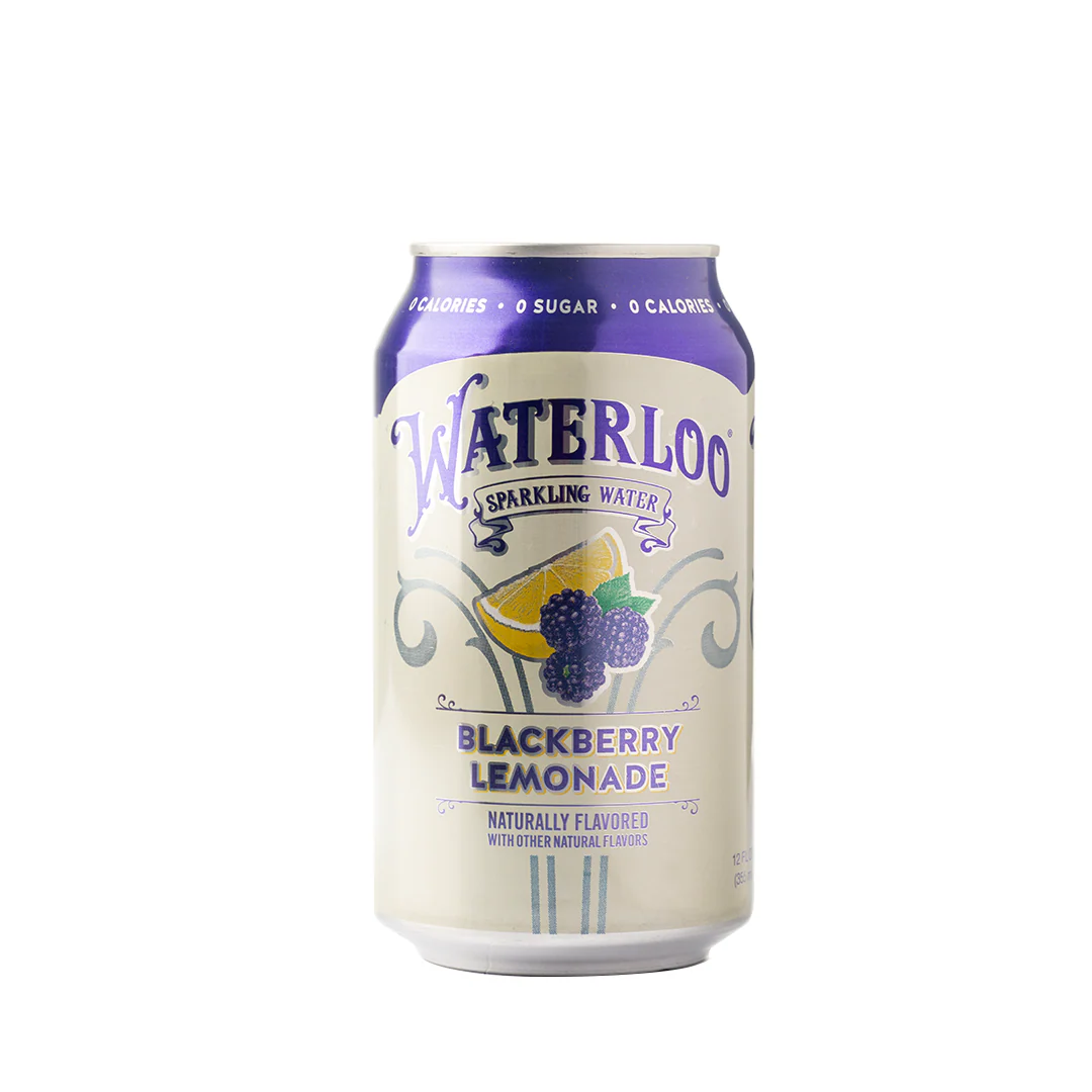 Waterloo Blackberry Lemonade Sparkling Water 355ml