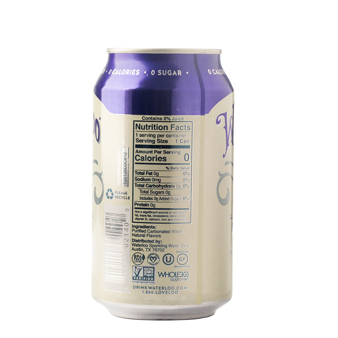 Waterloo Blackberry Lemonade Sparkling Water 355ml - Image 2