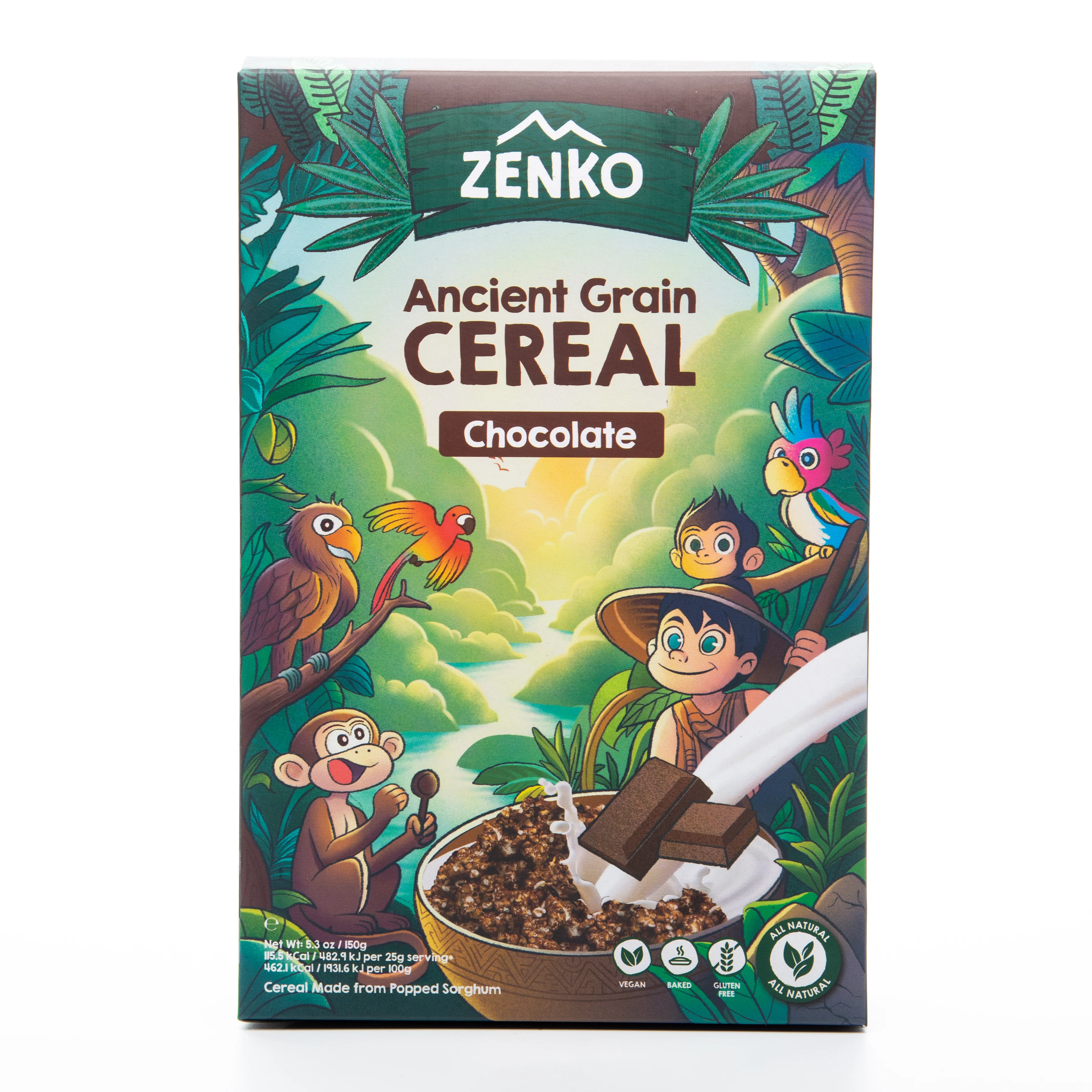 Zenko Ancient Grain Cereal Chocolate 150g