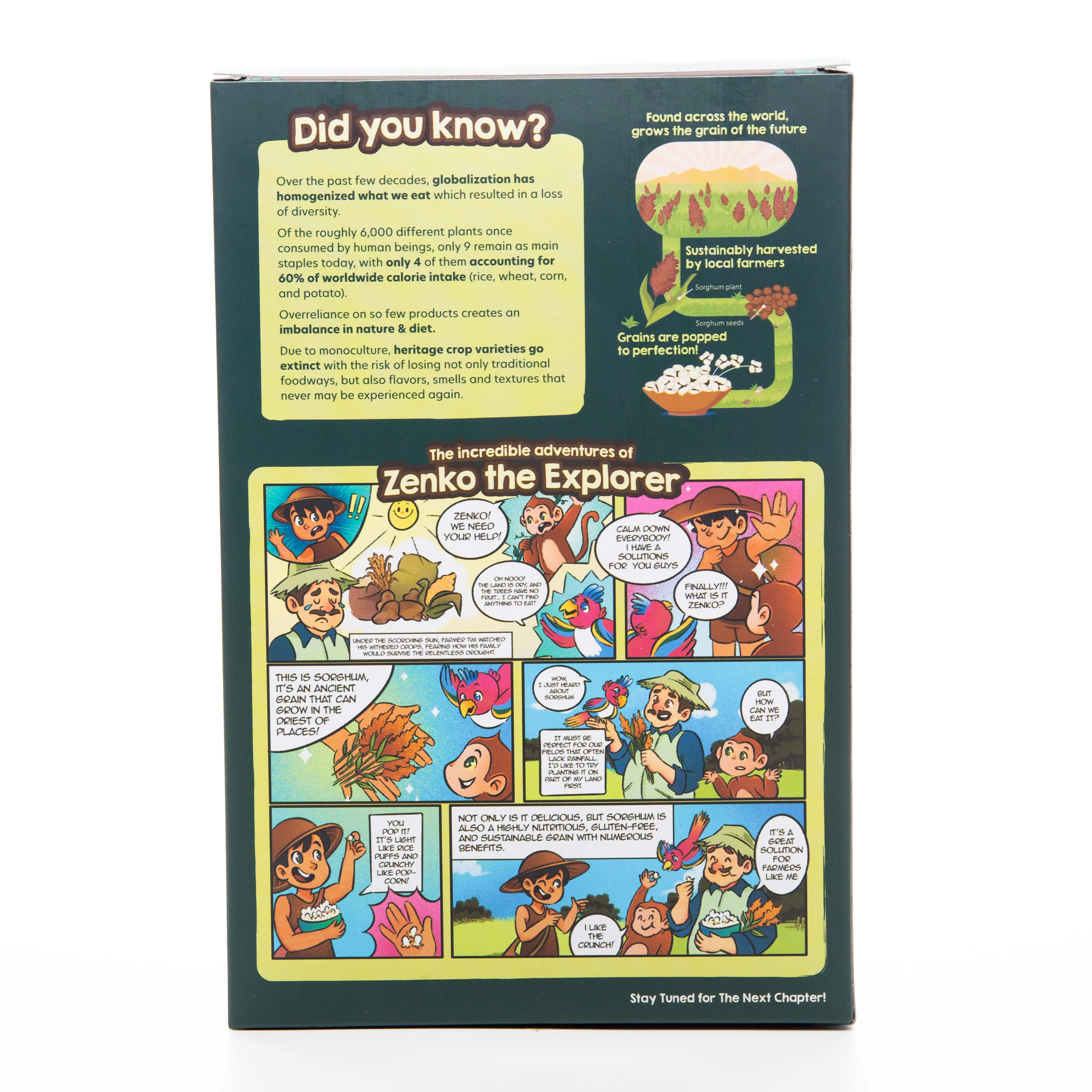 Zenko Ancient Grain Cereal Chocolate 150g - Image 2