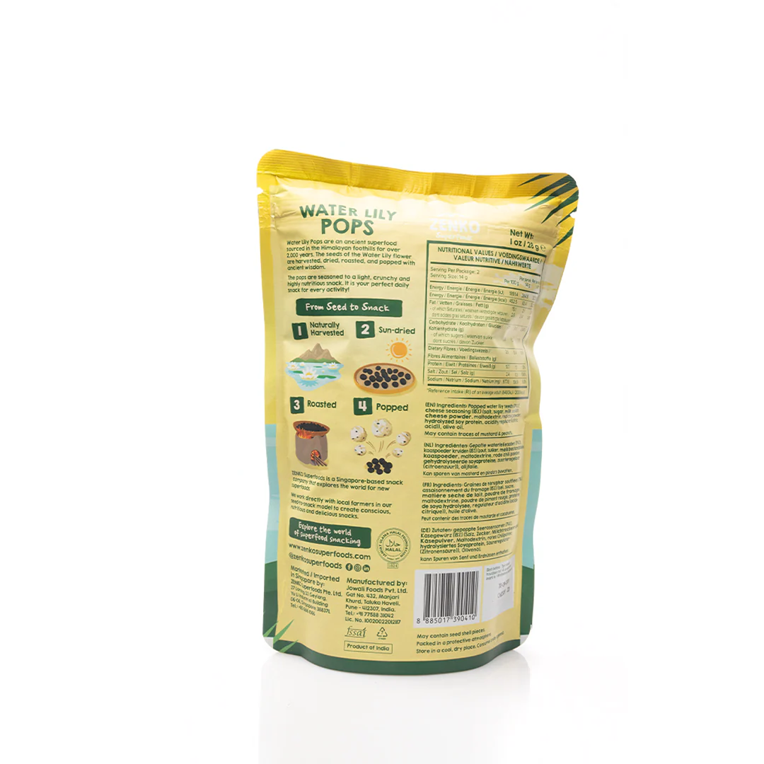 Zenko Superfoods Cheese Water Lily Pops 28g - Image 3